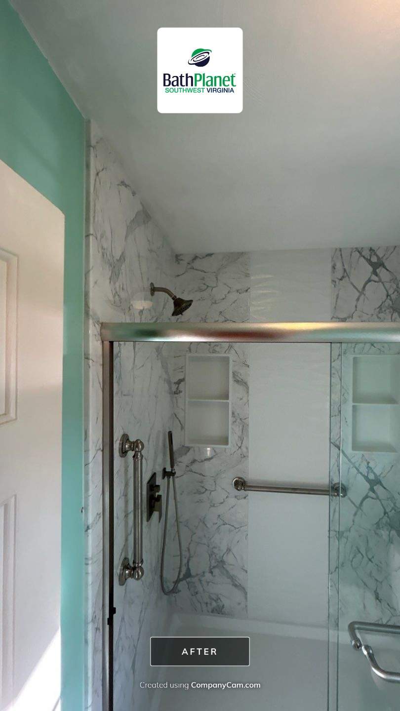 Tub to Shower by BathPlanet SW Virginia
