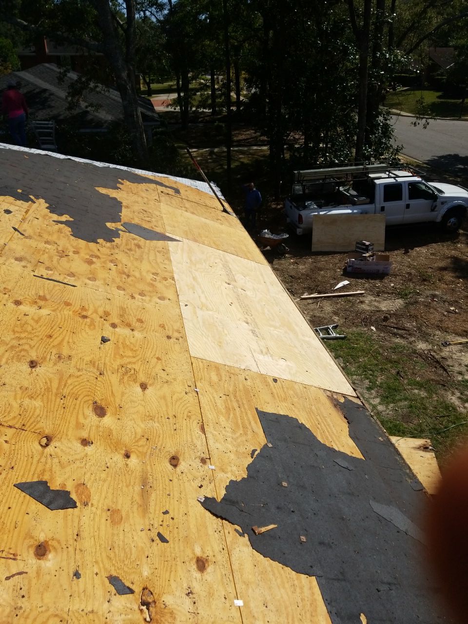 Residential Roofing Installation using Roof Replacement by American Roofing & Construction LLC