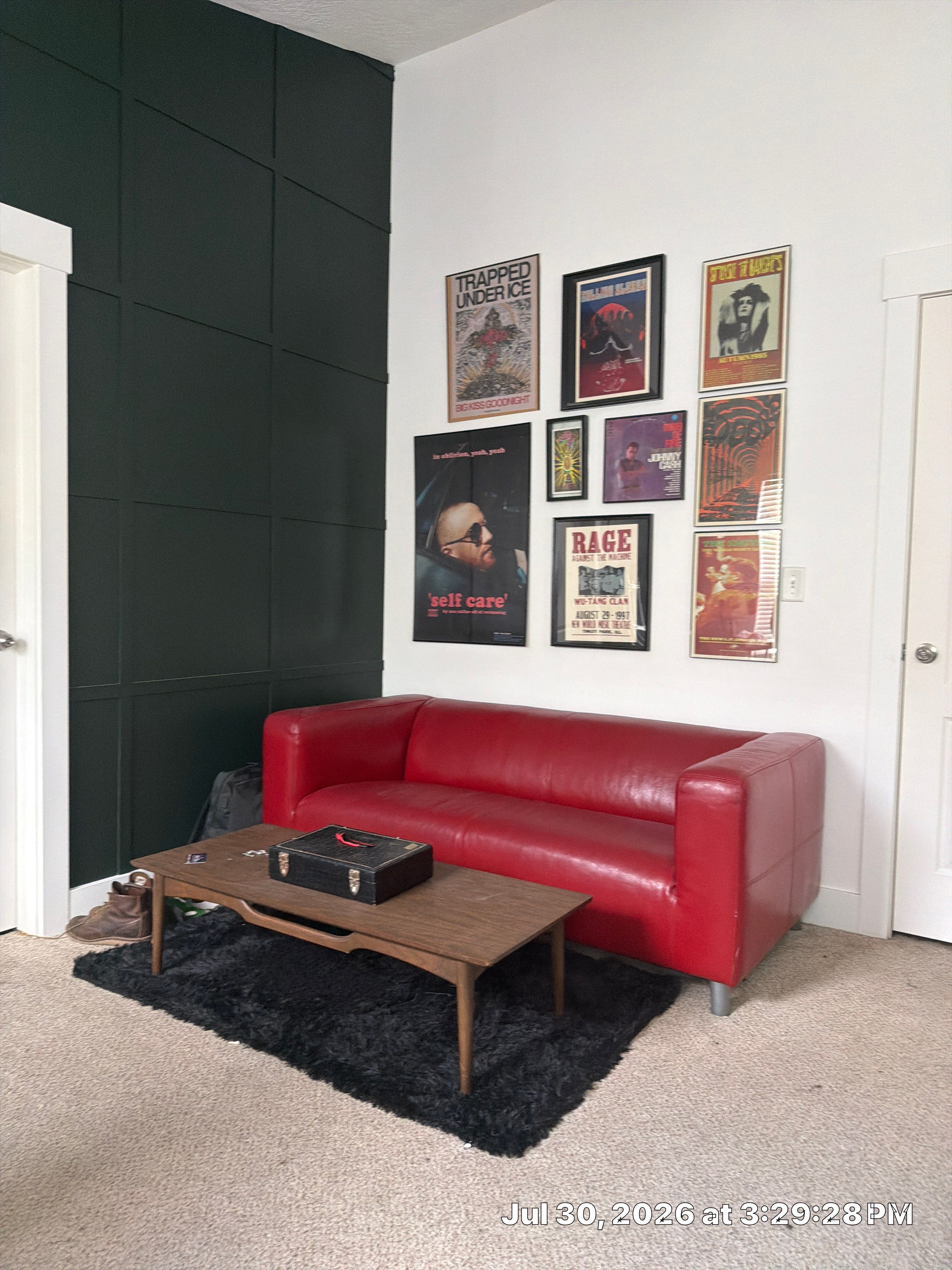 Custom Grid Trim Accent Wall and Interior Painting in South Salt Lake by CompanyCam Sales Demo