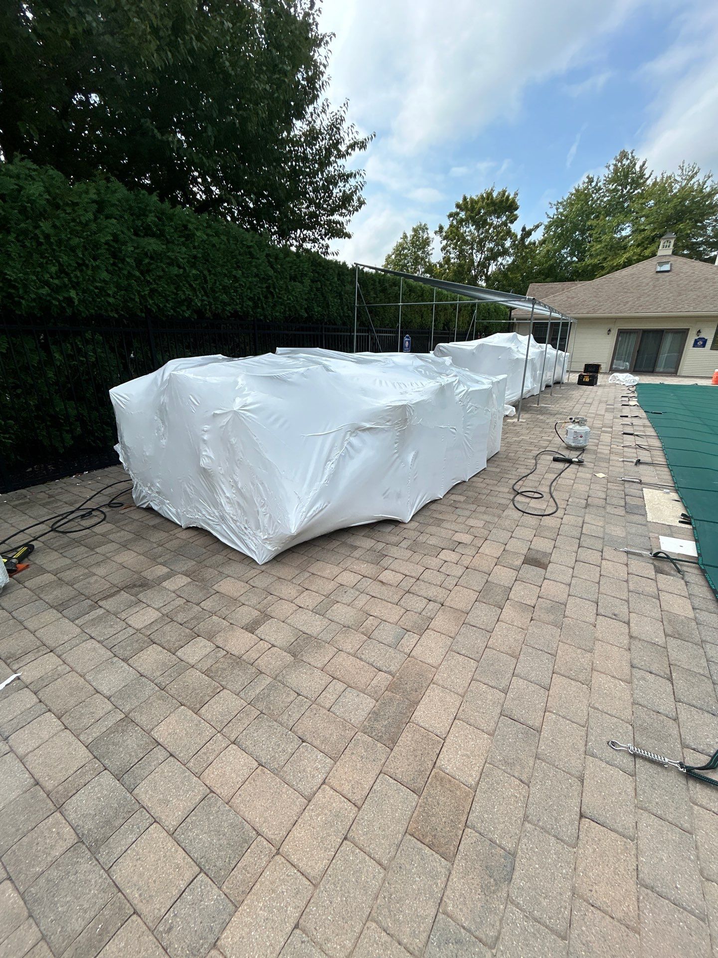 Shrink Wrapping in Basking Ridge, NJ by Clearview Washing