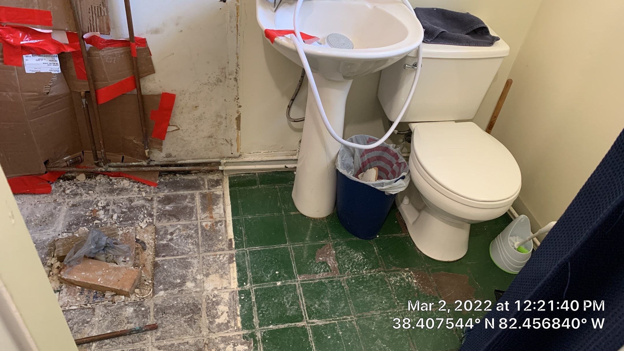 Bathroom Remodel using BCI Acrylic Shower System by Secure Construction Company Inc