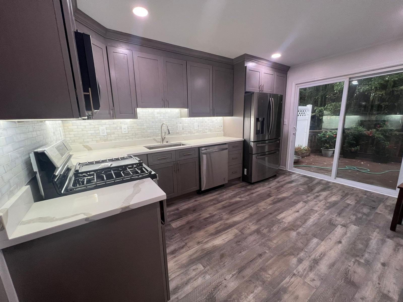 Kitchen Remodel using Cabinets by Home Concepts Construction