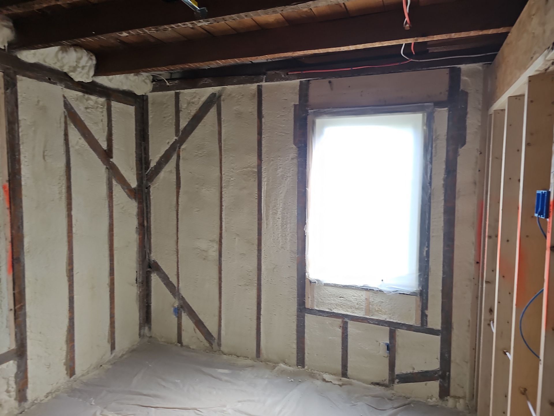 Home Remodel using Closed Cell Spray Foam by NYS Foam & Energy