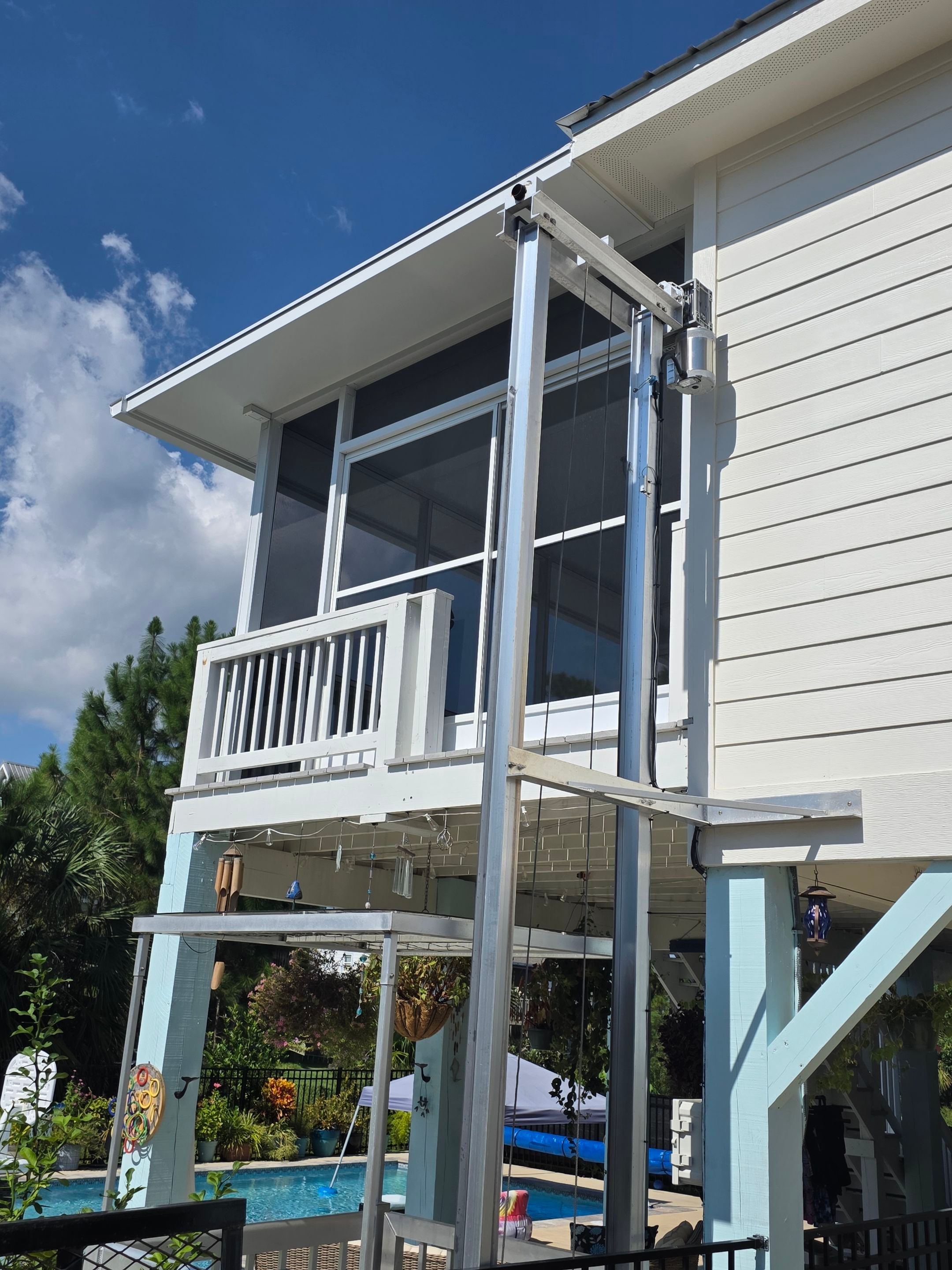 2nd Floor Screen Room by Titan Sunrooms