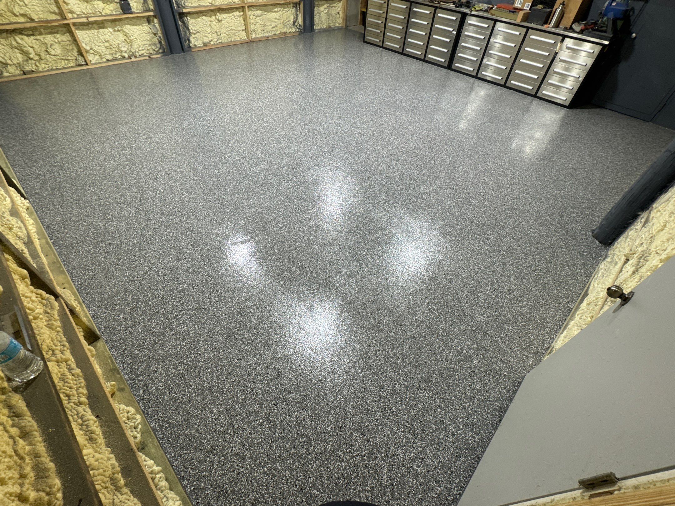 Shop Project in Gainesville, FL in Smoke by Cross Creek Concrete Coatings