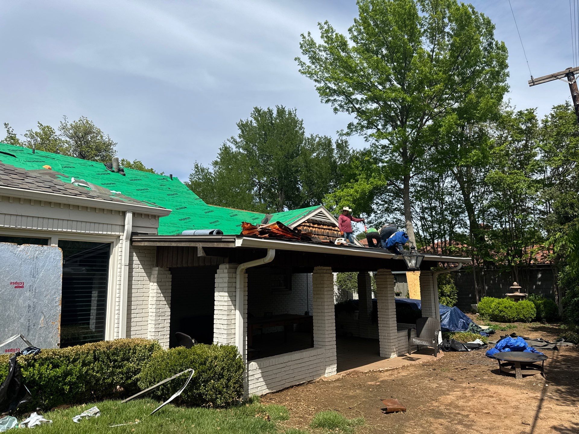 Wichita Falls Roof Replacement Featuring Malarkey Windsor Architectural Shingles by Shearman Roofing & Construction