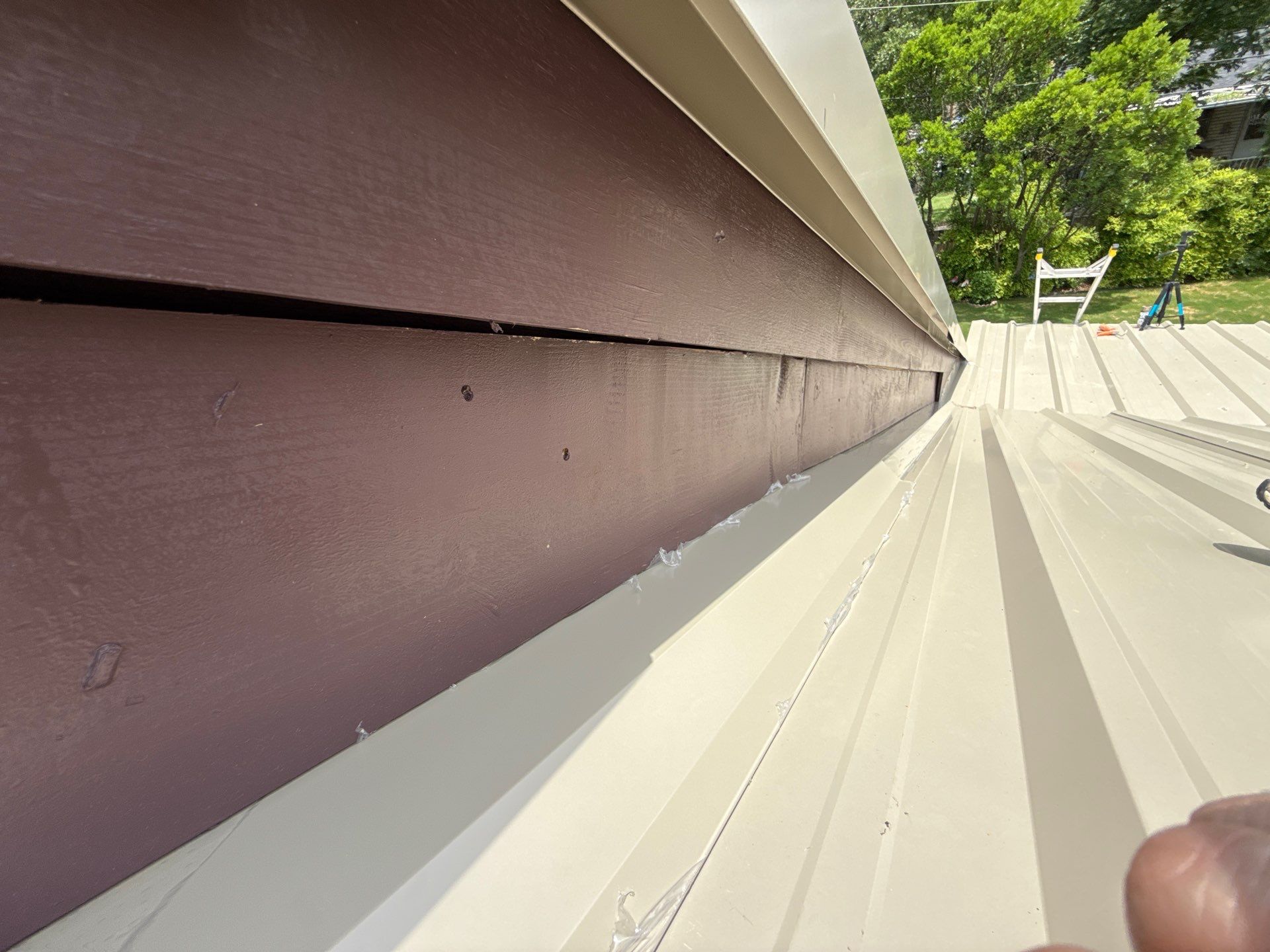 Residential Metal Roof Replacement and Custom Fascia Repair in Kerrville by Rich the Roofer LLC
