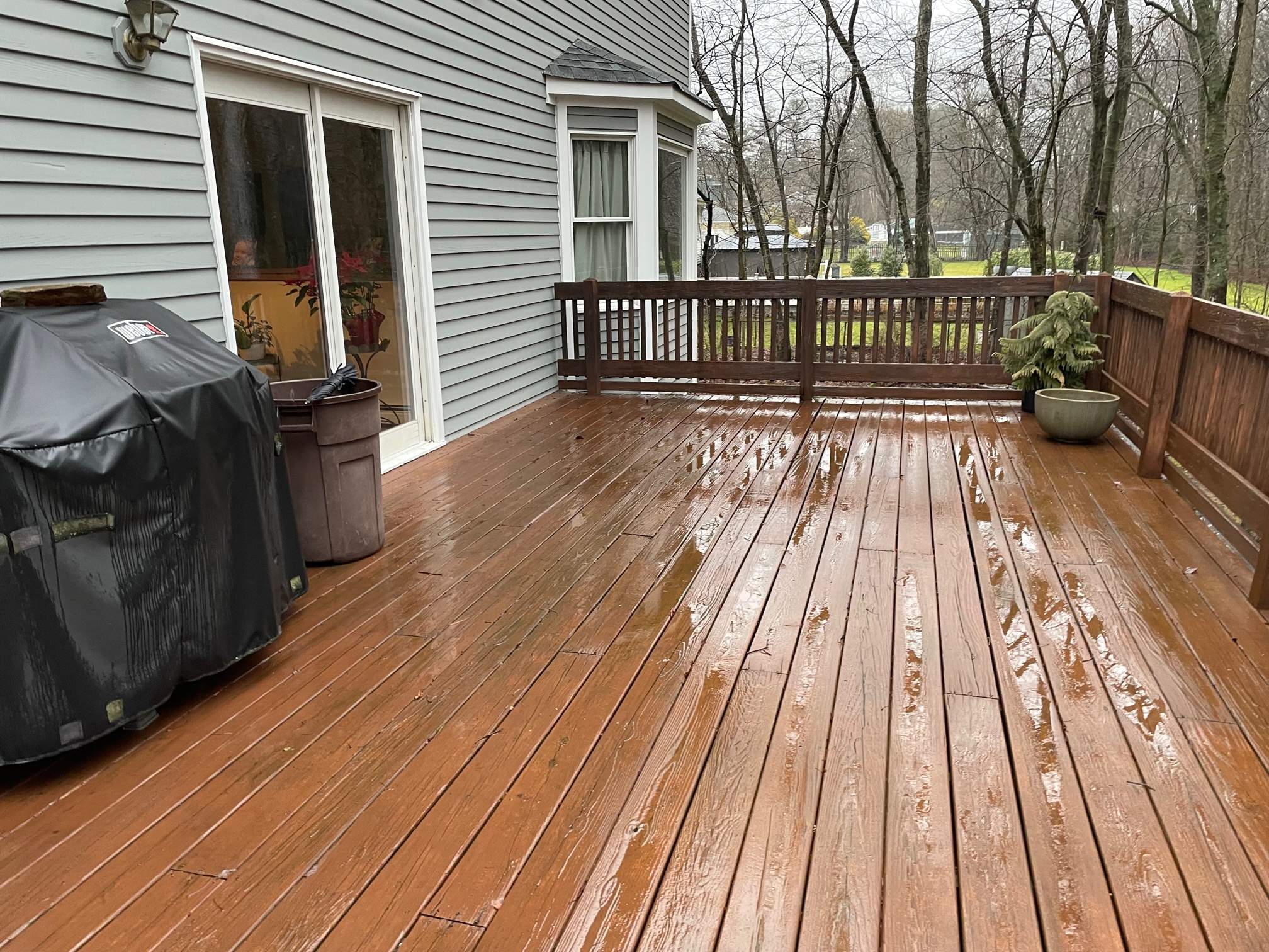 Deck Resurface in wall nj by deck guardian