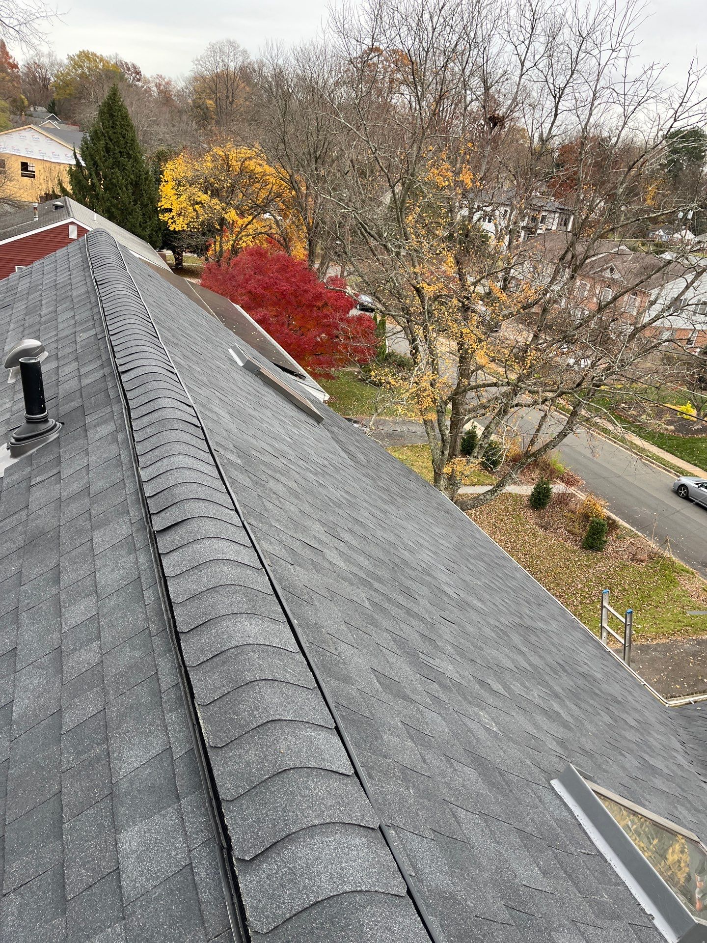 Falls Church: Residential Roof Replacement with CertainTeed Landmark Pro in Max Def Charcoal Black by RM Banning, Inc.