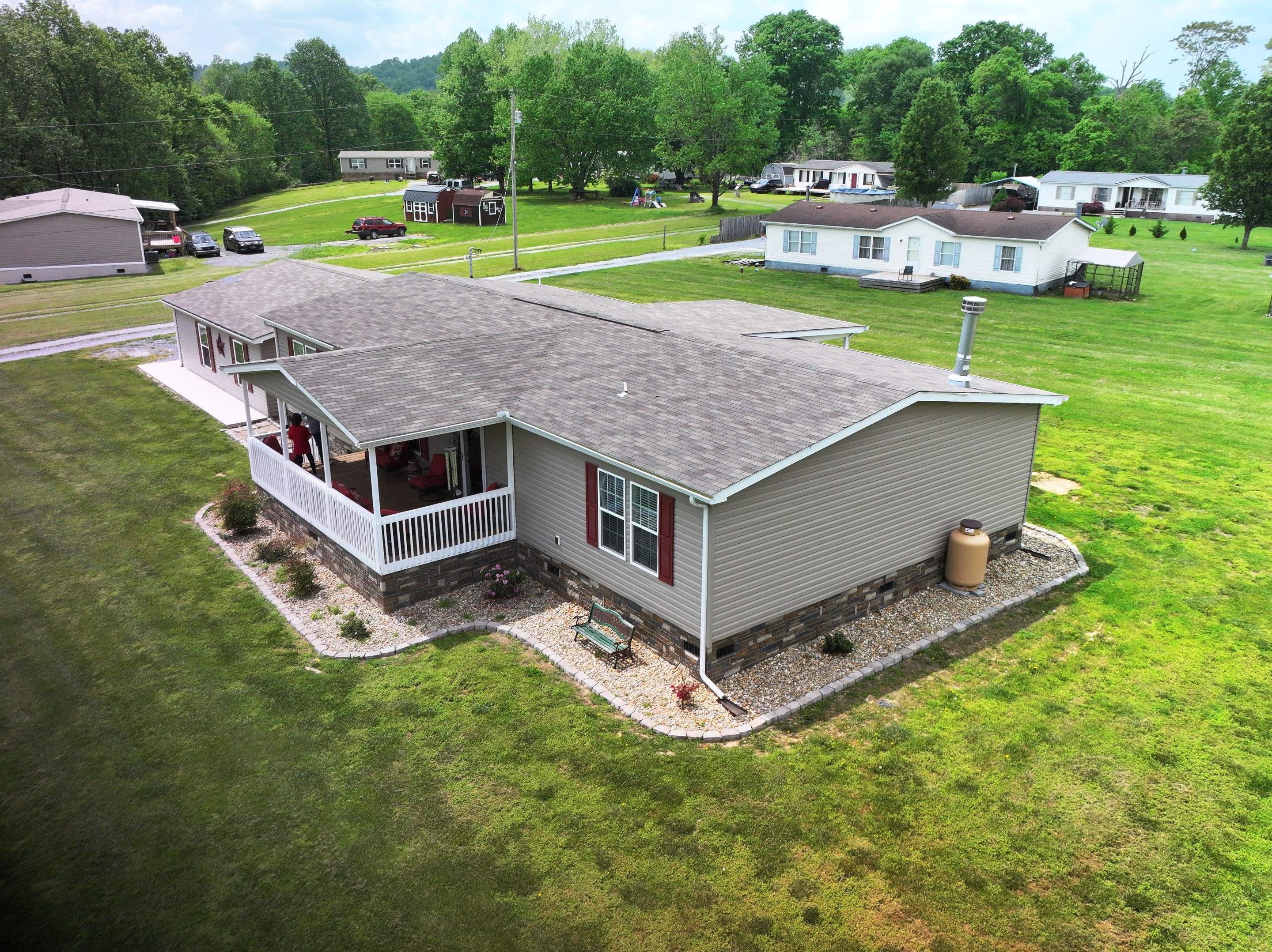 Burnished Slate Frost AG Panel by Omnia Roofing
