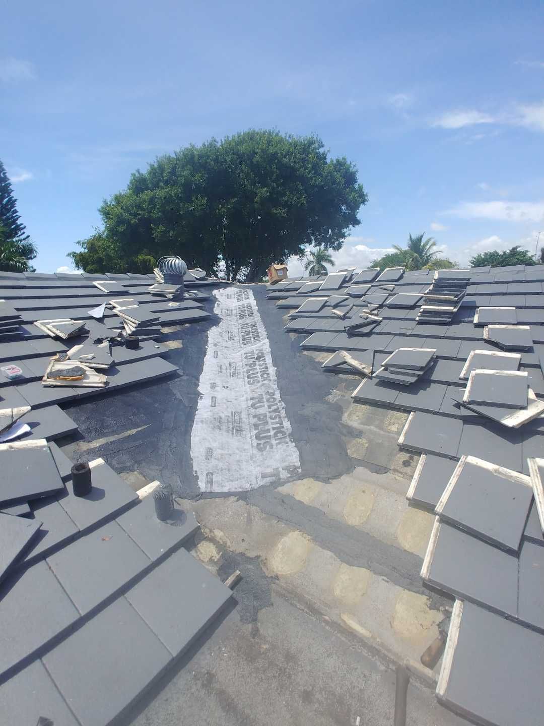 Concrete Tile Roof Repair using Concrete Roof Tile by Aastro Roofing