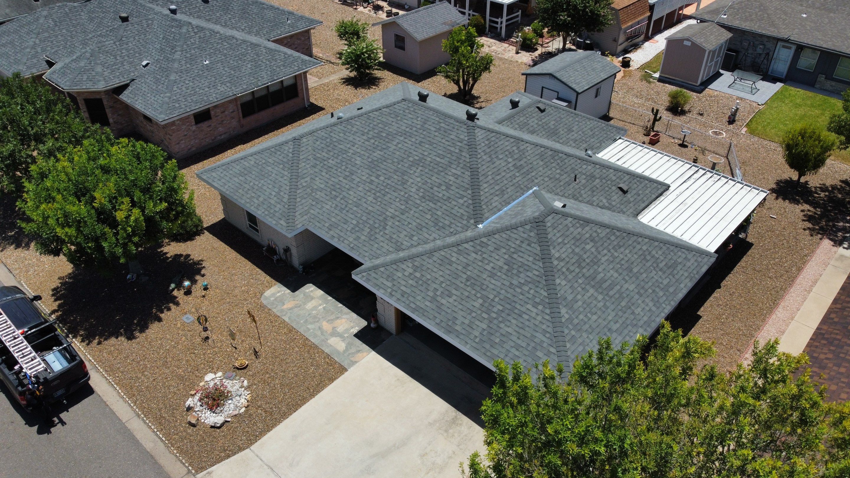 Mission Roof Project by Bison Roofing  