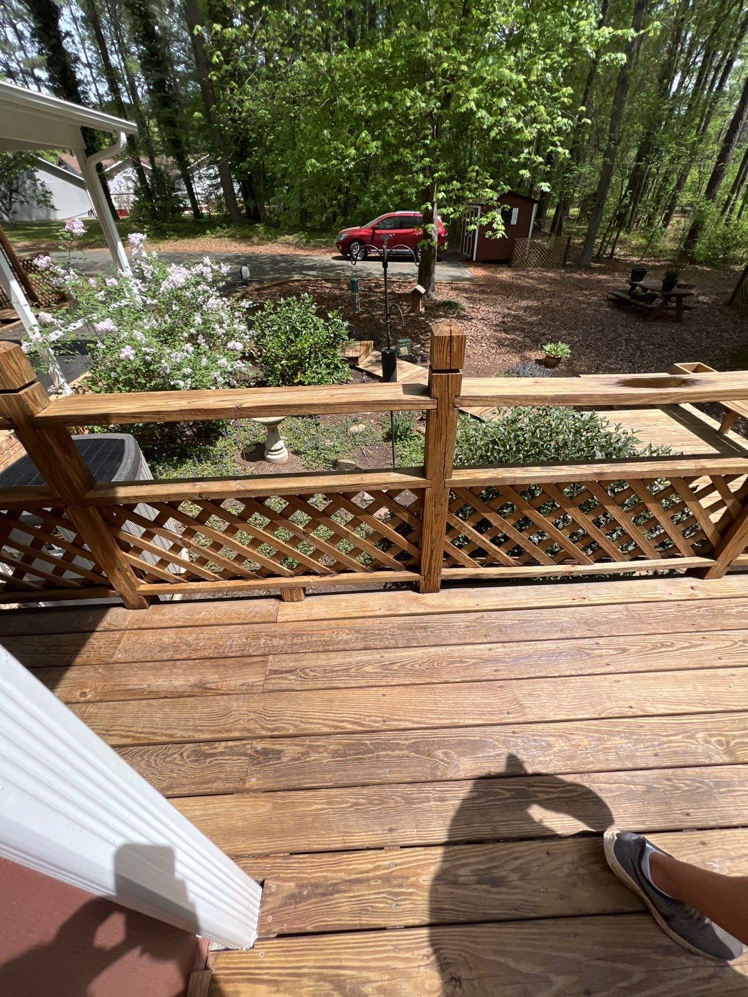 Coated Deck using Wood Sealant by DuraSeal