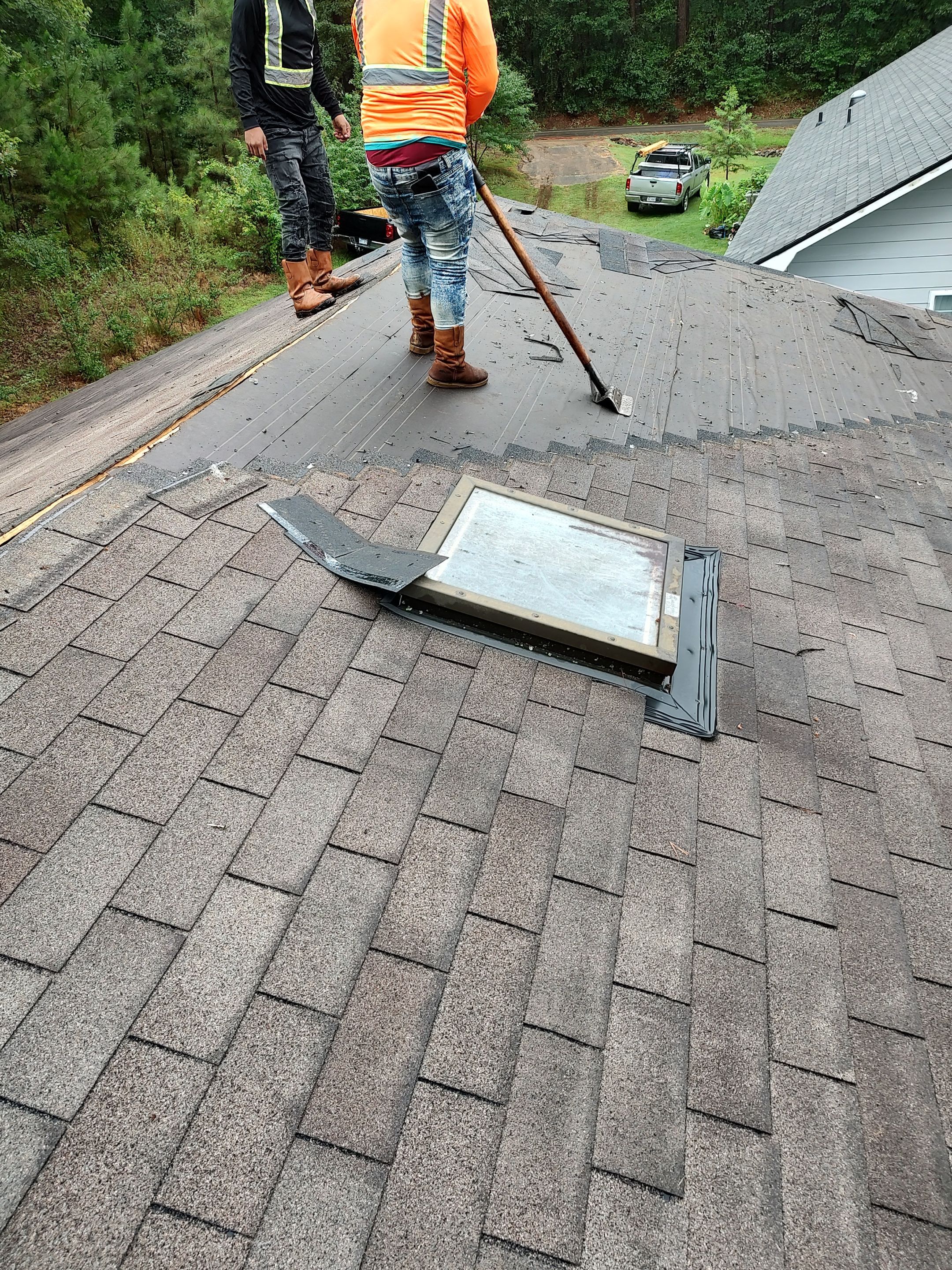 Storm Restoration Reroof: 40 Year Impact Rated Architectural Shingle by Hostetler Roofing