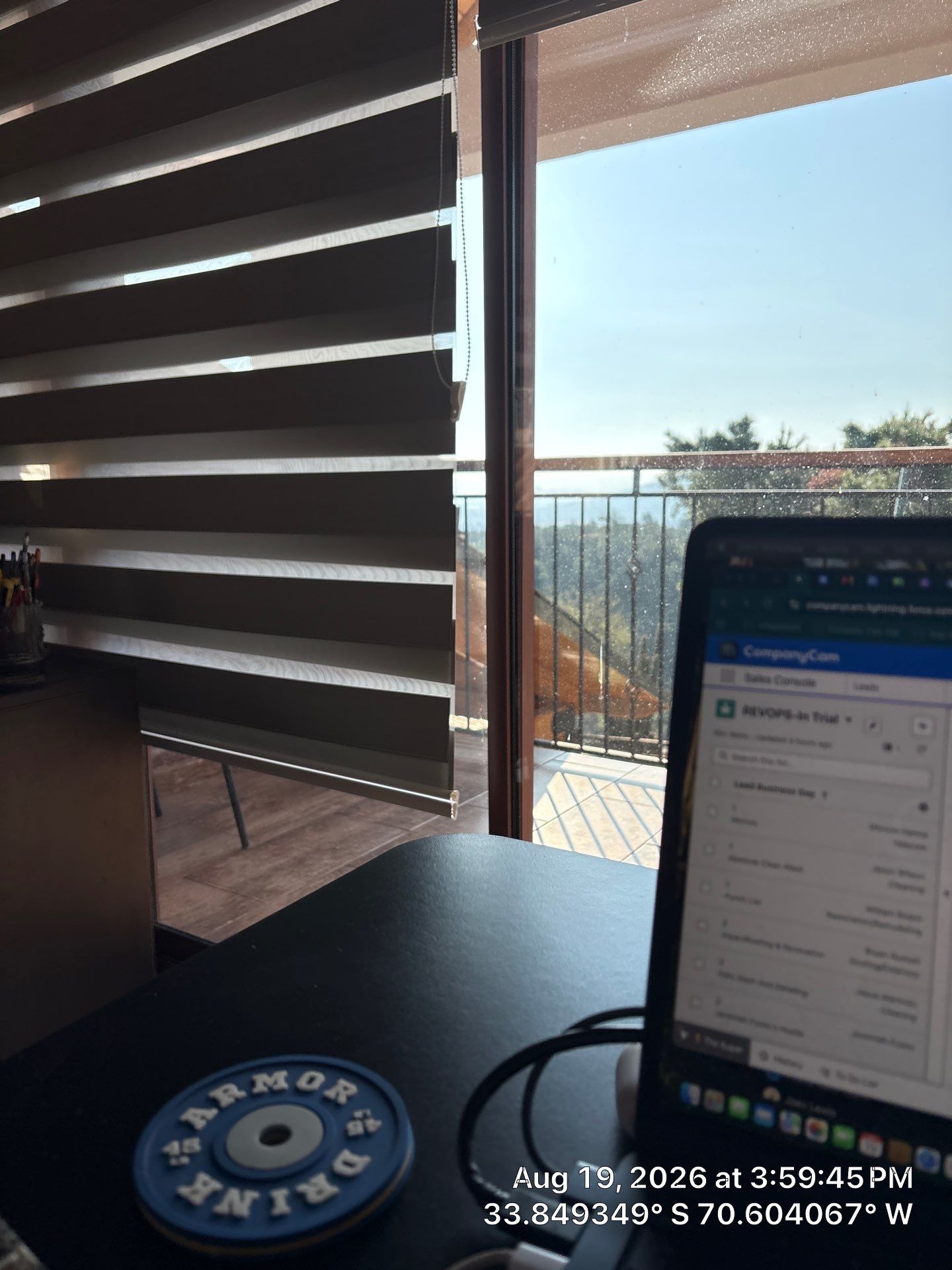 Custom Zebra Blind and Mini-Split AC Installation in Paine by CompanyCam Sales Demo