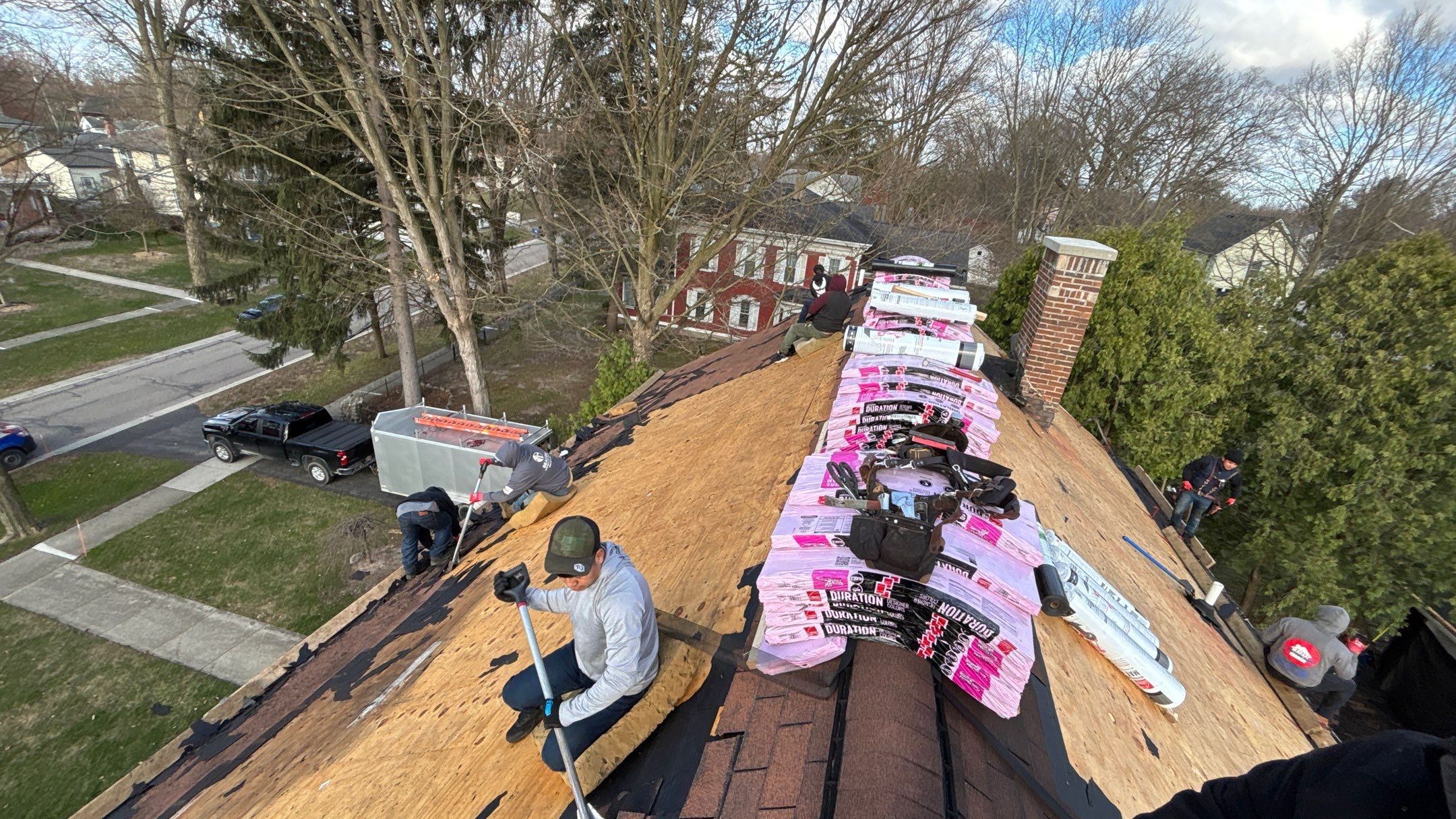 Roof Replacement using Owens Corning Summer Harvest by 180 Contractors