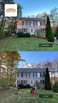 "New Roof, Fresh Look: Full Replacement with Siding Touch-Ups!"  