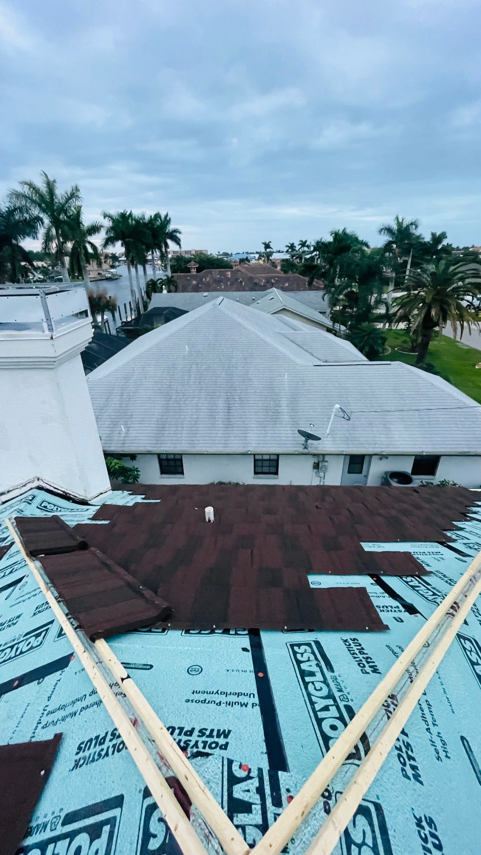Residential Roofing Installation using Westlake (Boral) Stone Coated Steel in Cape Coral by Four Peaks Roofing