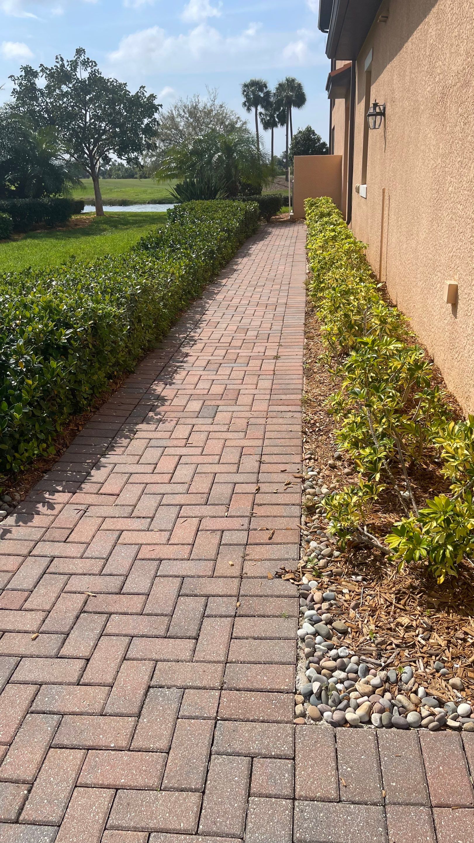 HOA Paver Driveway & Sidewalk Cleaning in Sarasota National, Venice, FL | Sunshine AquaWash by Sunshine AquaWash