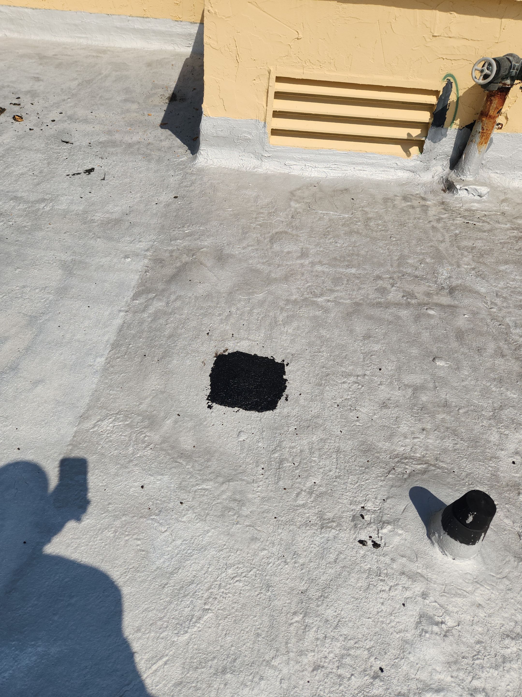 Commercial Flat Roof Repair and Silicone Coating in Deerfield Beach by Aastro Roofing