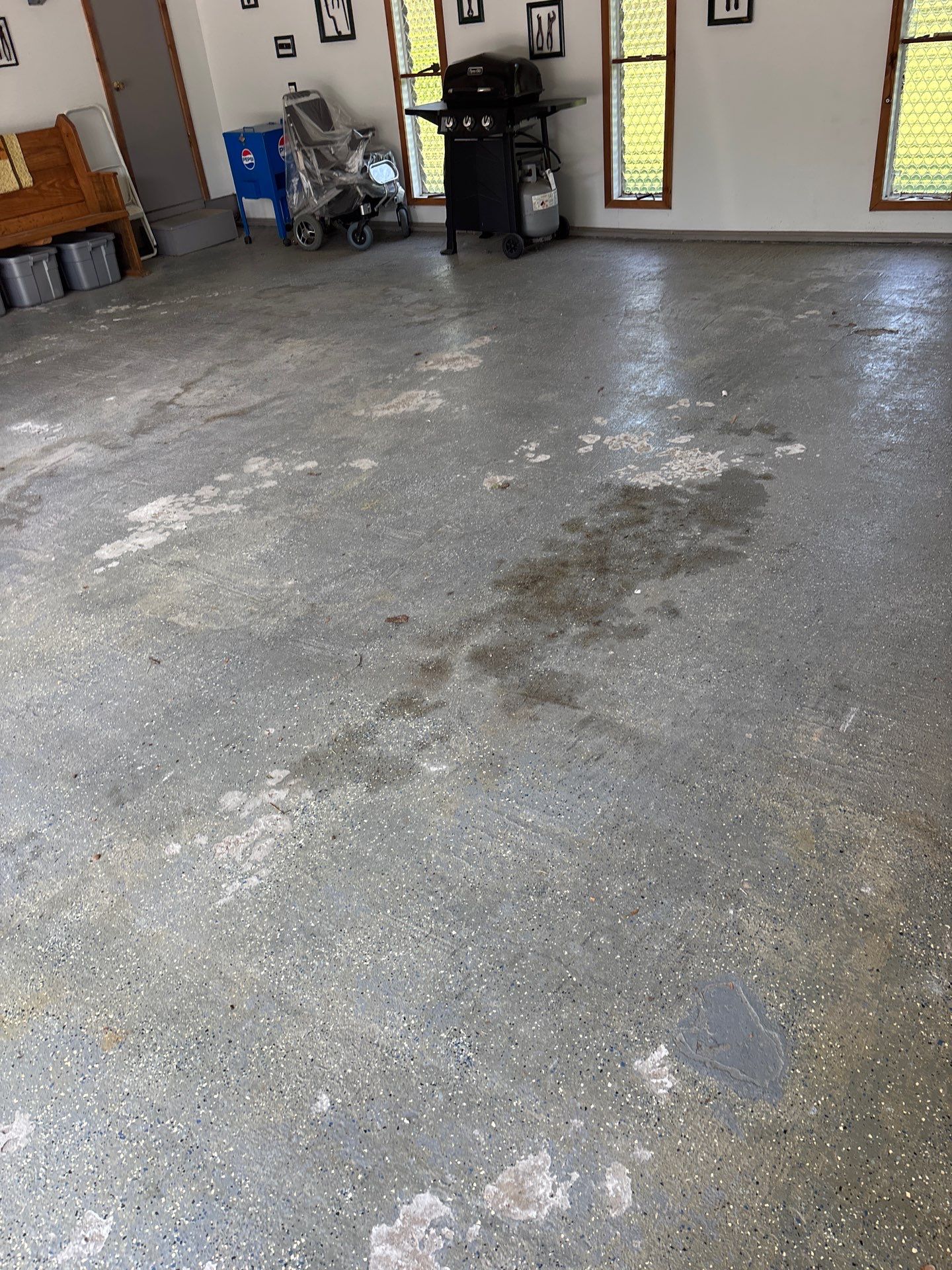 Garage by Freedom Concrete Coatings. 