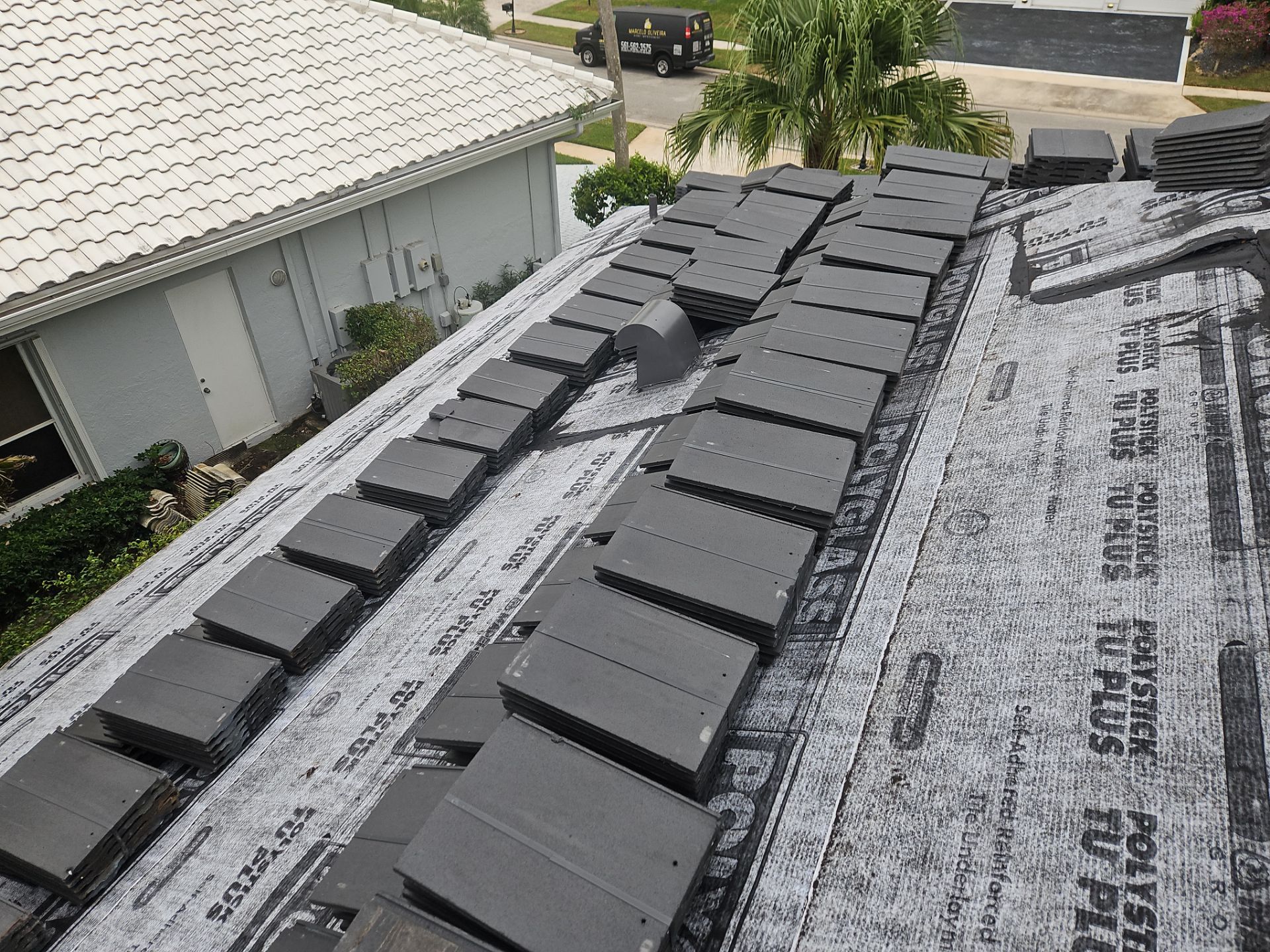 Residential Roofing Installation using Westlake Roofing Tile by BLUES BROTHERS ROOFING