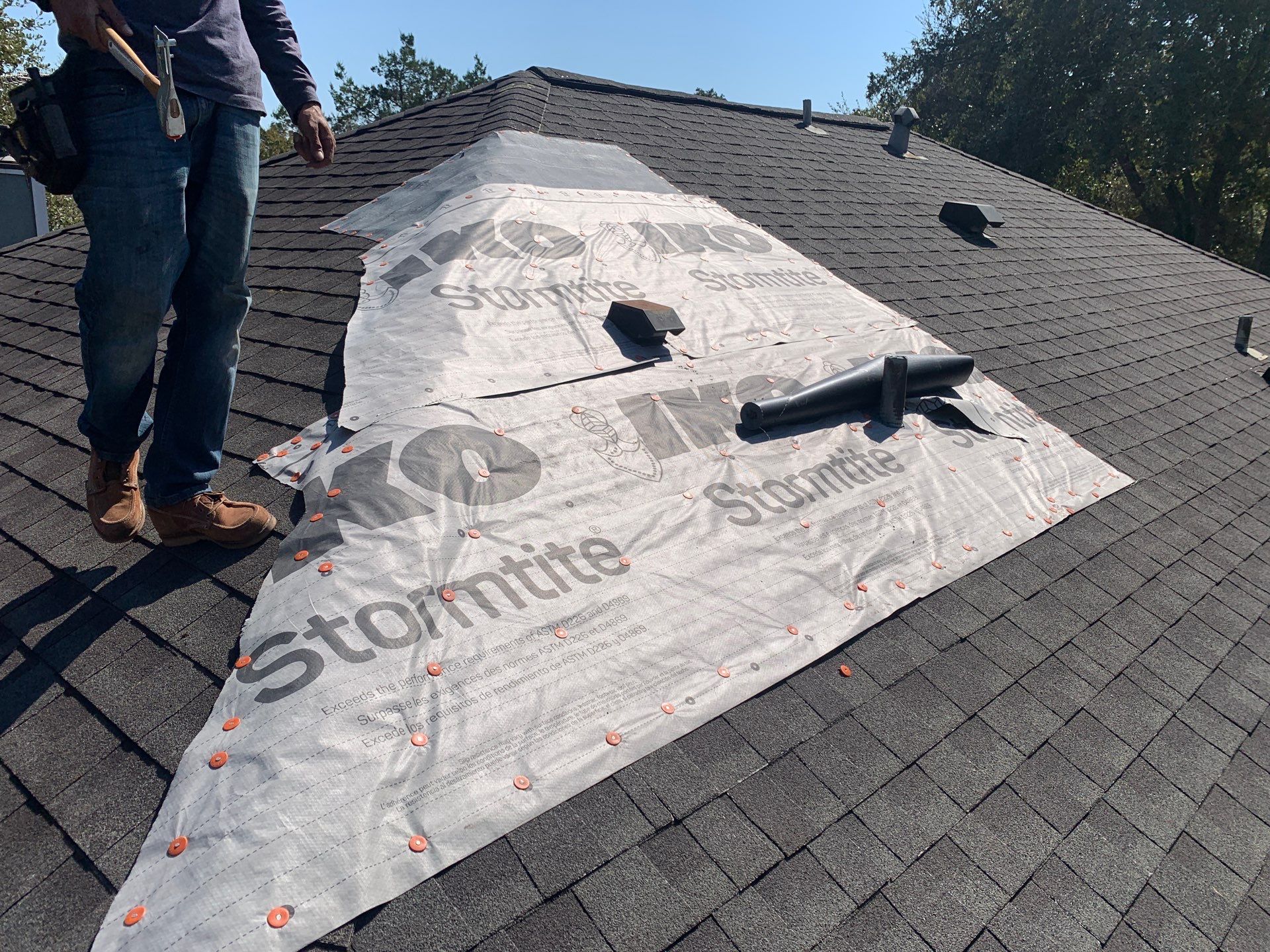 Comprehensive Hail Damage Restoration and Shingle Roof Replacement in Austin by Caliber Restoration LLC