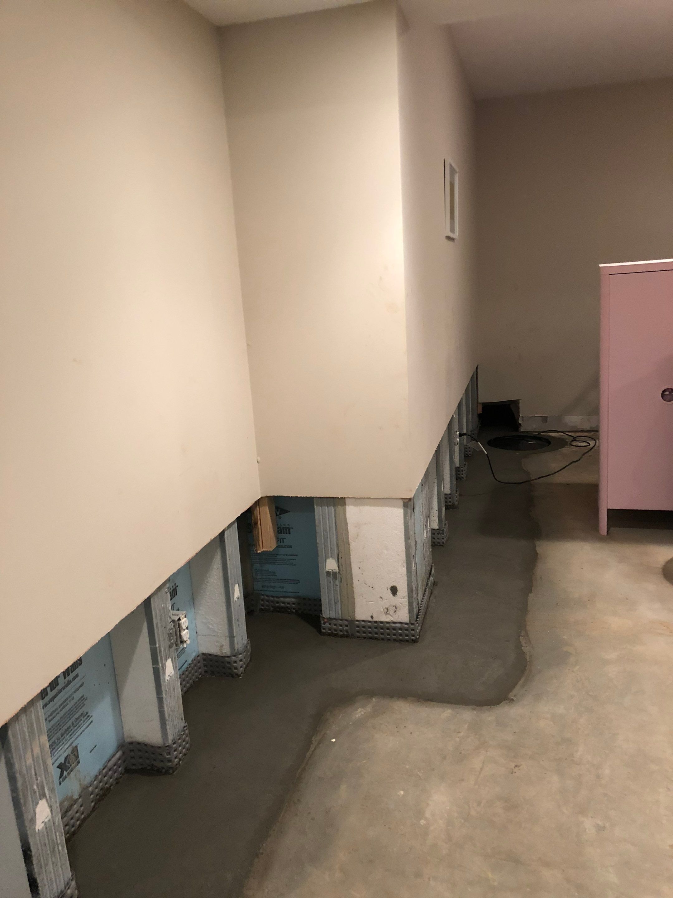 Interior French Drain Job in Summit, NJ by Pure Service Pro, LLC 