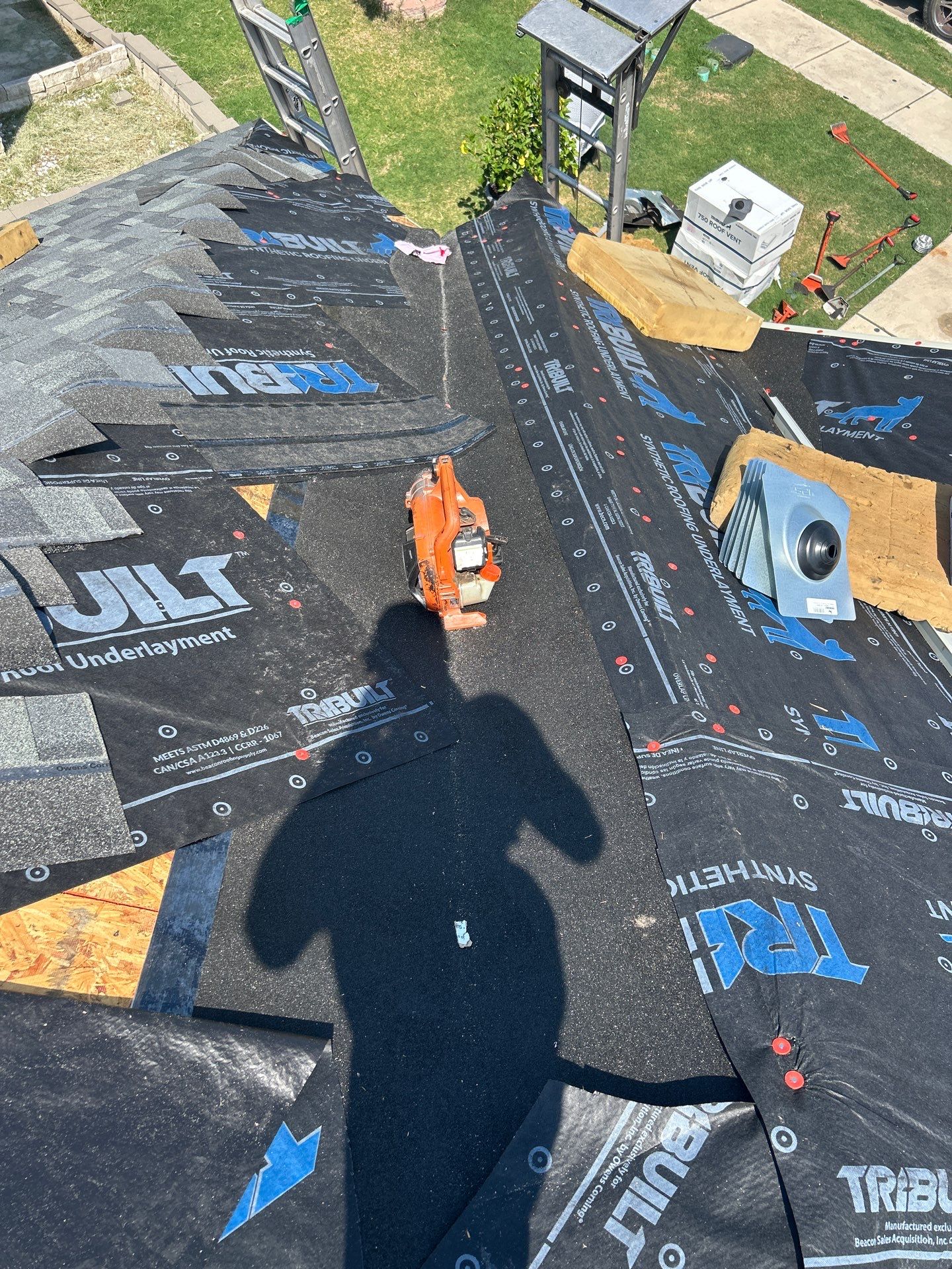 Project in San Marcos by Rhino Roofing and General Contracting, LLC