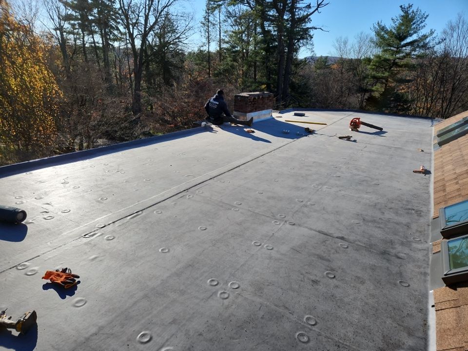 Residential Roofing Installation using Owens Corning TruDefinition Desert Tan by A Plus Exterior