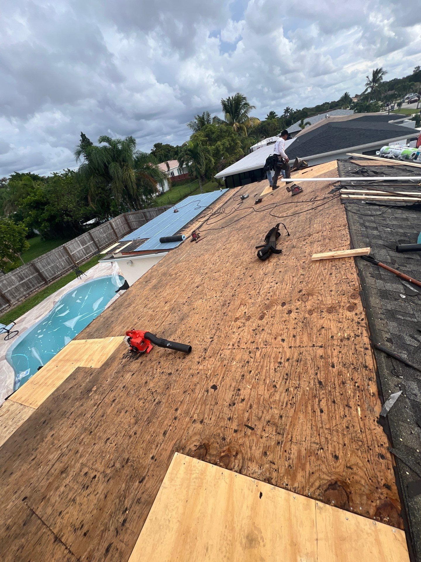 New Shingle Roof Installation in Boca Raton – Landmark® Shingles by CertainTeed by Aastro Roofing