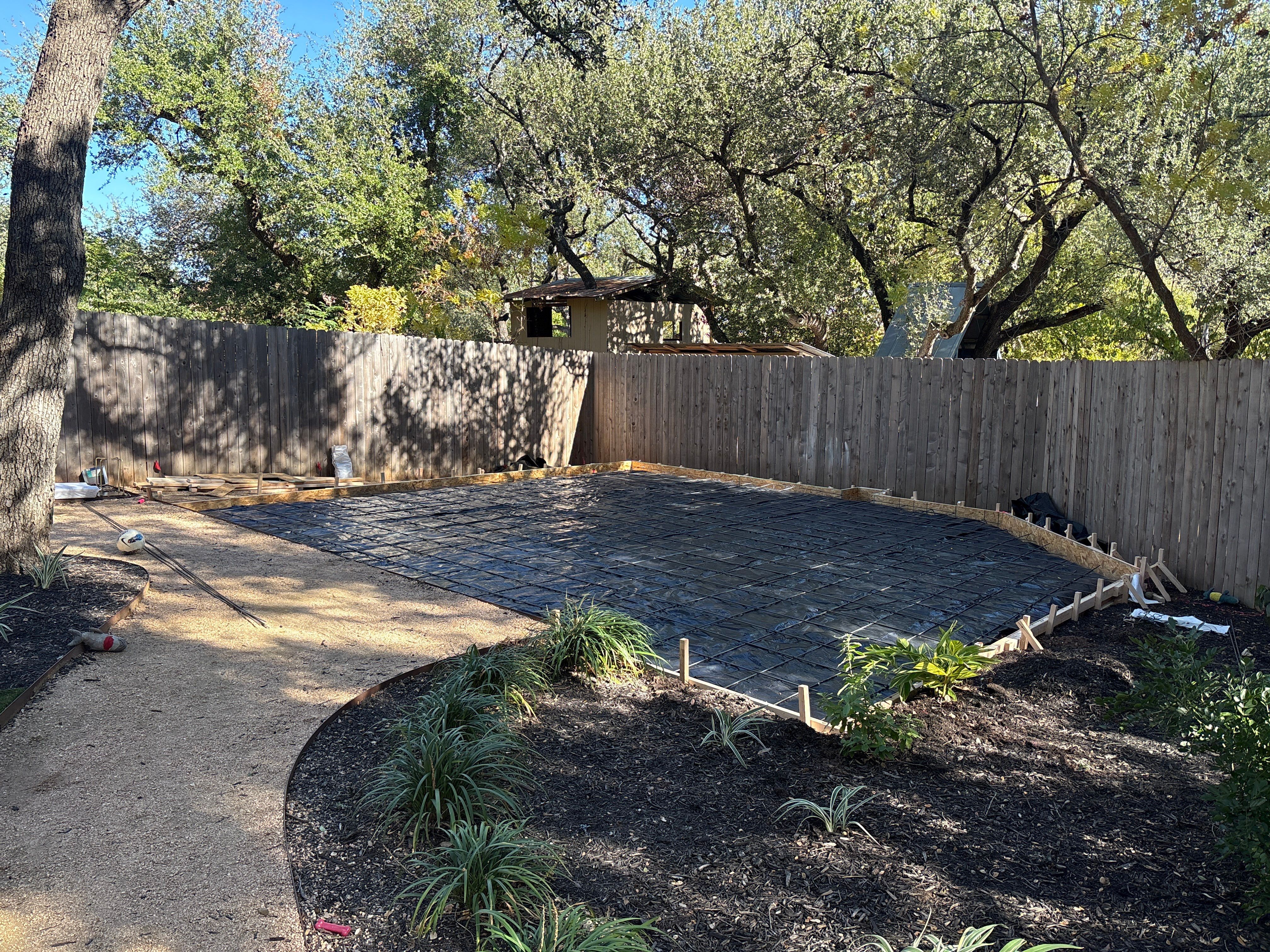 Shooting Court in Central Austin by Sport Court Austin