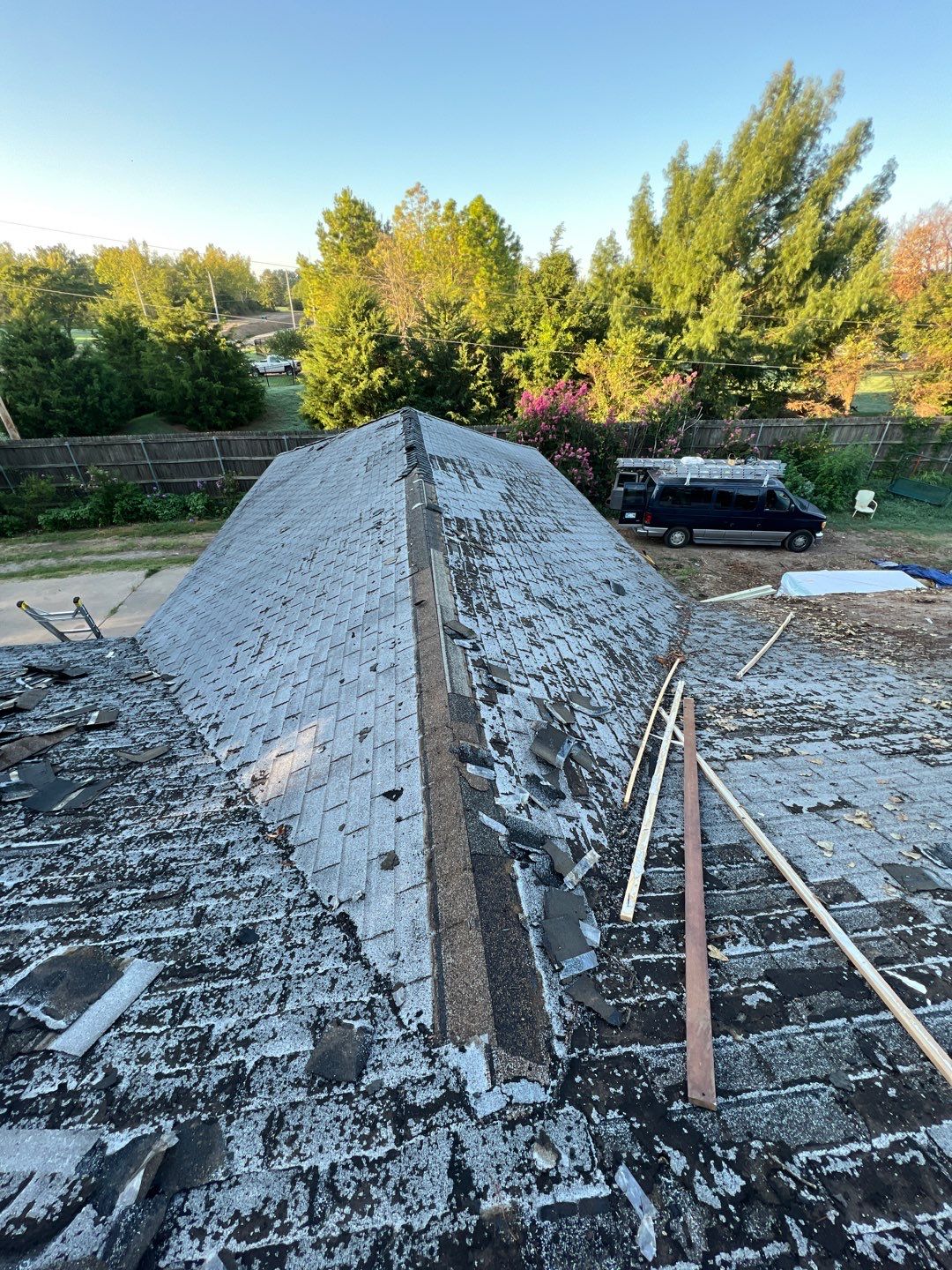 Residential Roofing Installation using GAF Natural Shadow  by A & H Roofing and Contracting