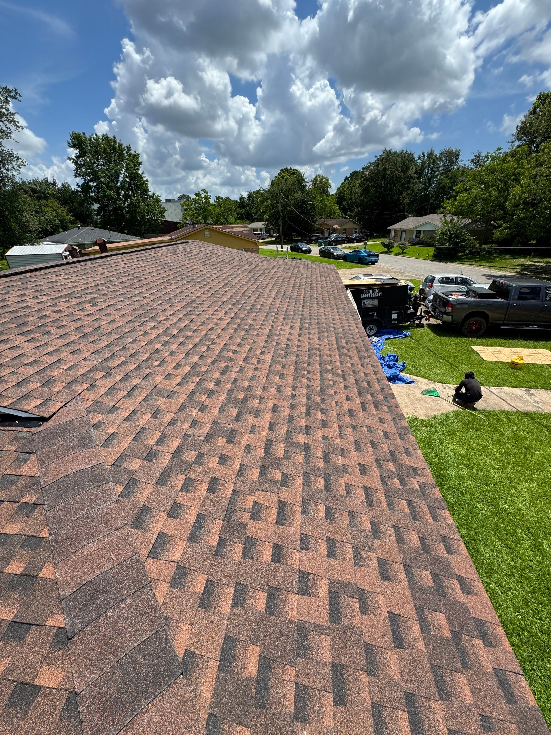 Full GAF HDZ Hickory Shingle Roof Replacement in Gulfport by Frontline Roofing