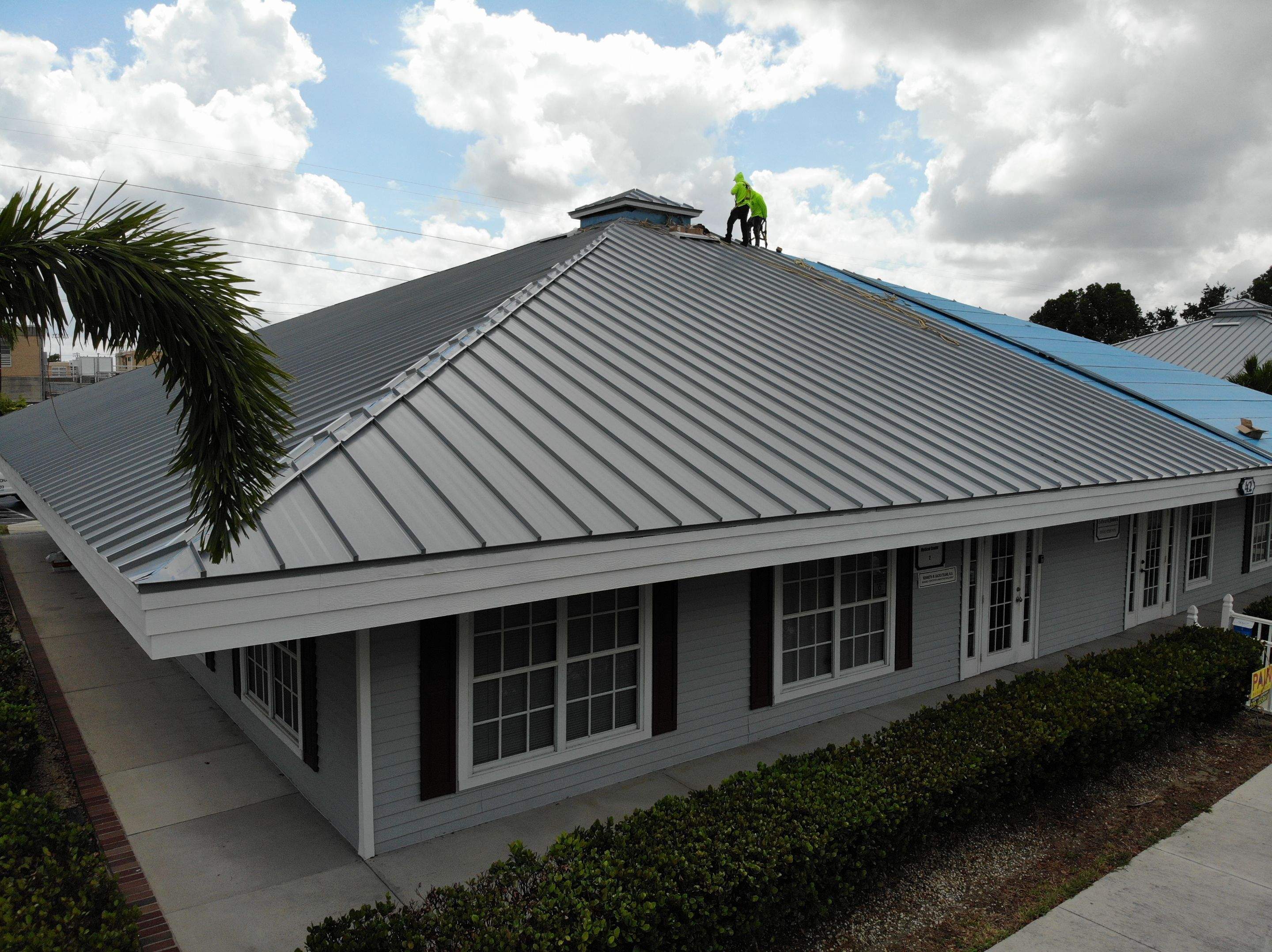 Commercial Standing Seam Metal Replacement in Fort Myers, FL by International Roofing