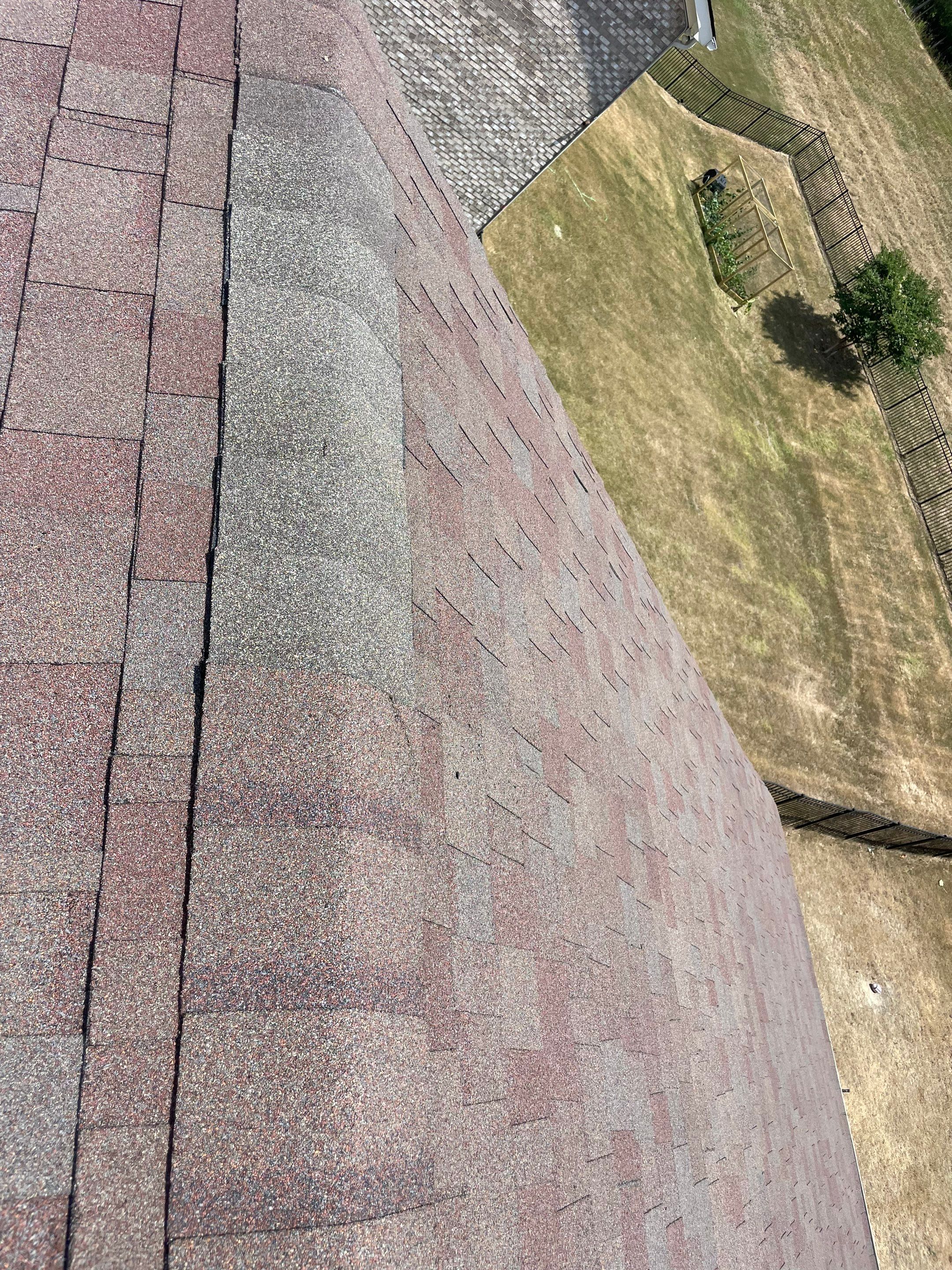 Ridge cap repair by Best Roofing Now LLC