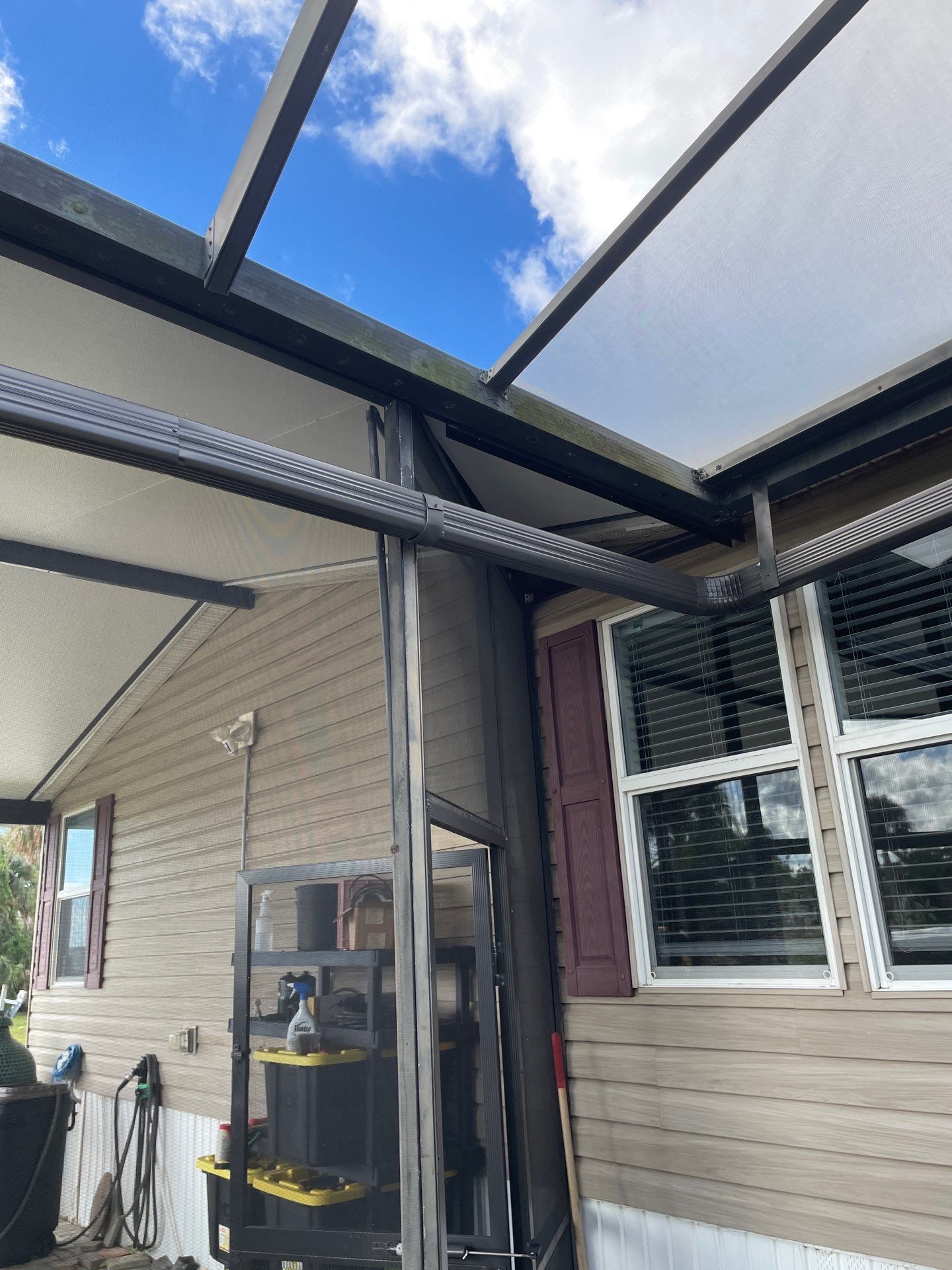 Custom 7-Inch Aluminum Gutters in Fort Myers FL by Gutter Professors