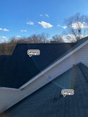 Remove the damage metal ridge vents