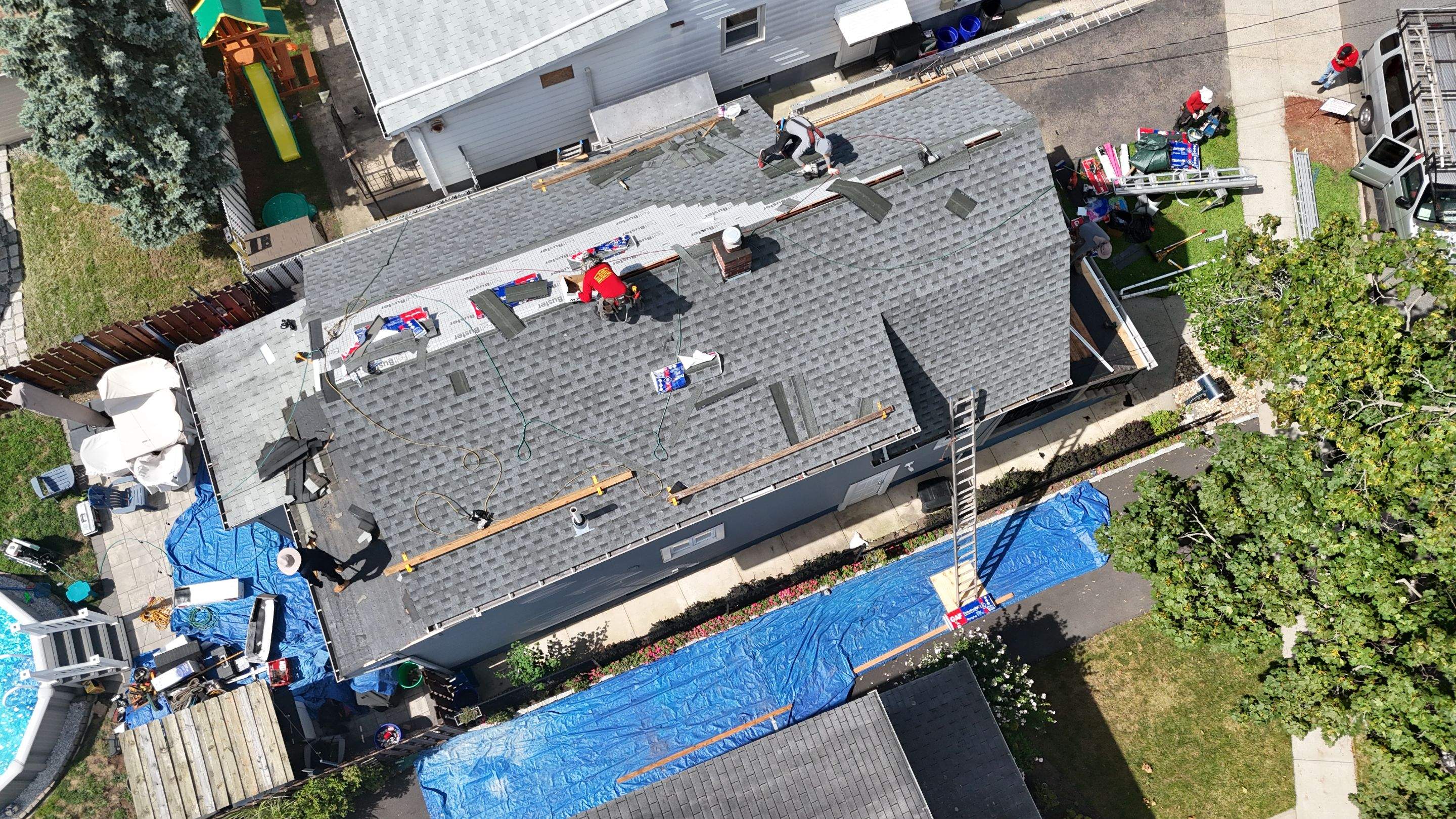 Roof Project in Lyndhurst NJ by All State Home Improvement Inc.