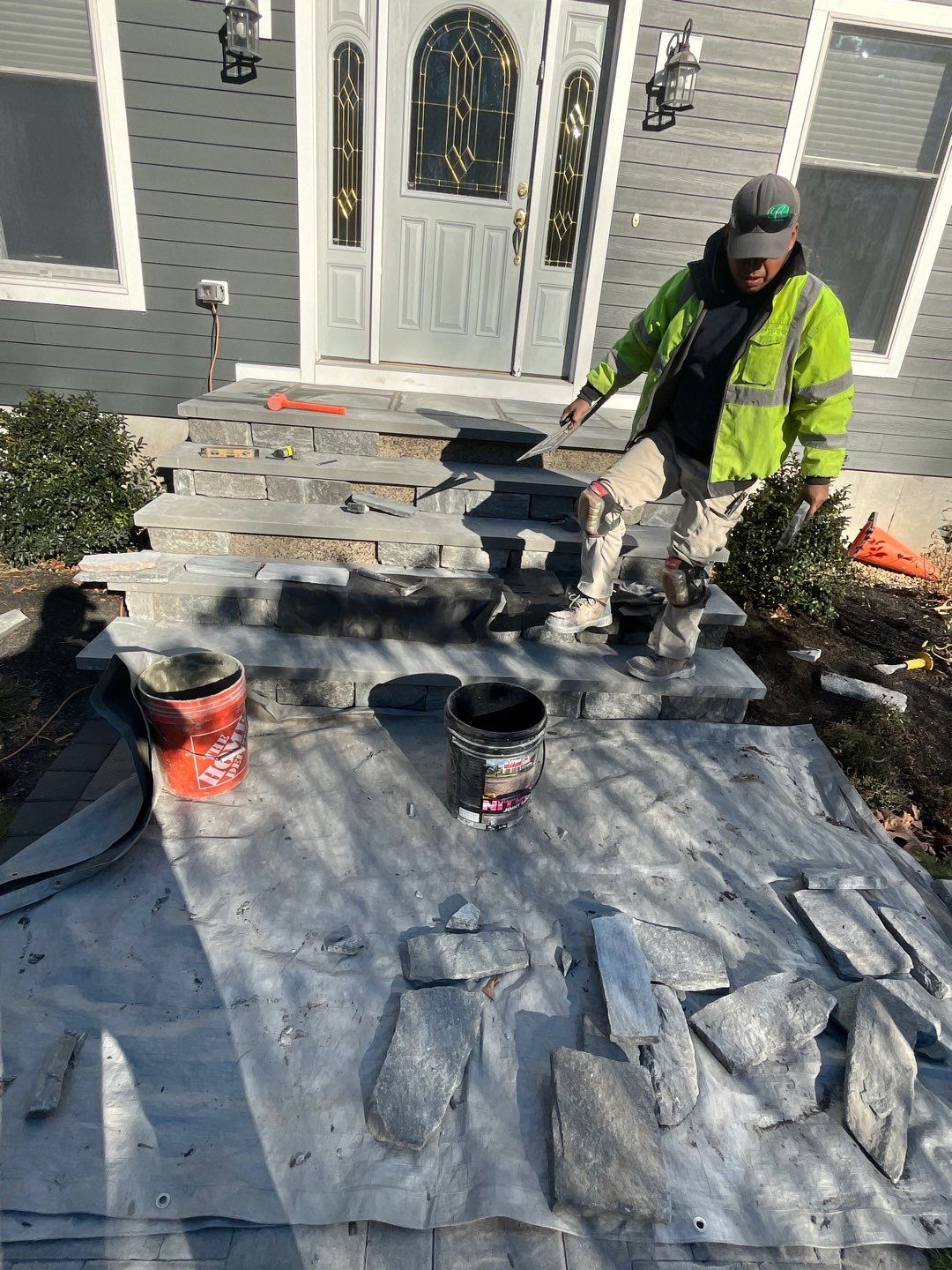 Front Entry Refresh  by Cole Landscaping Inc