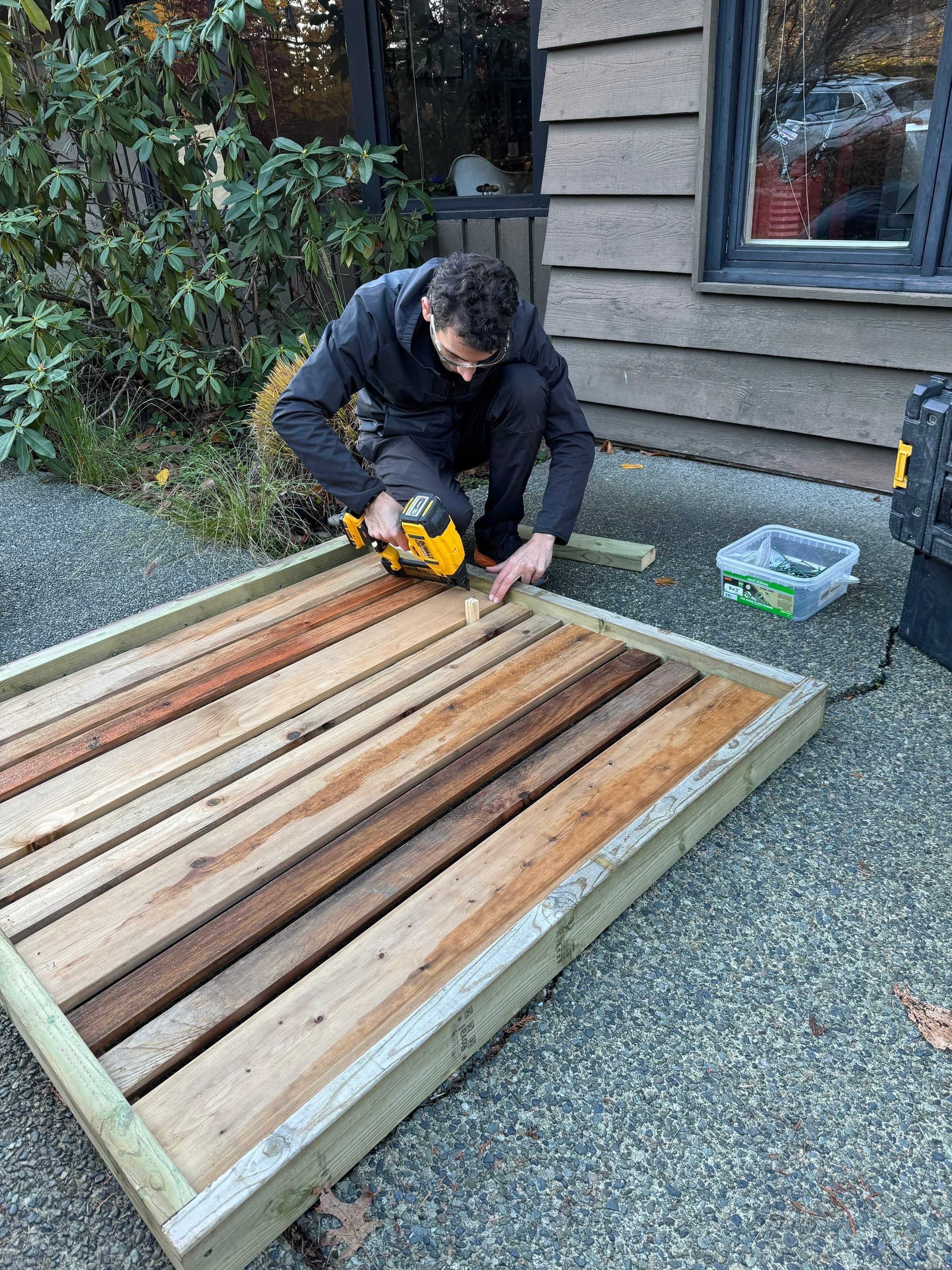 New Wooden Gate by YVR Construction Group