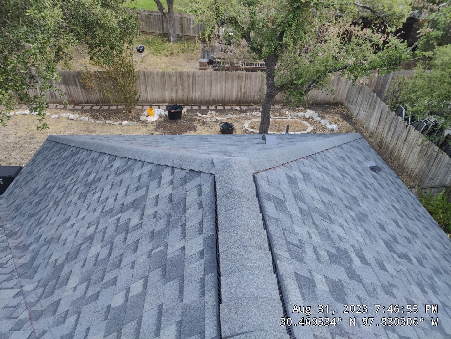 Residential Roofing Installation using Owens Corning TruDef Estate Gray by DeZign Roofing & Exteriors