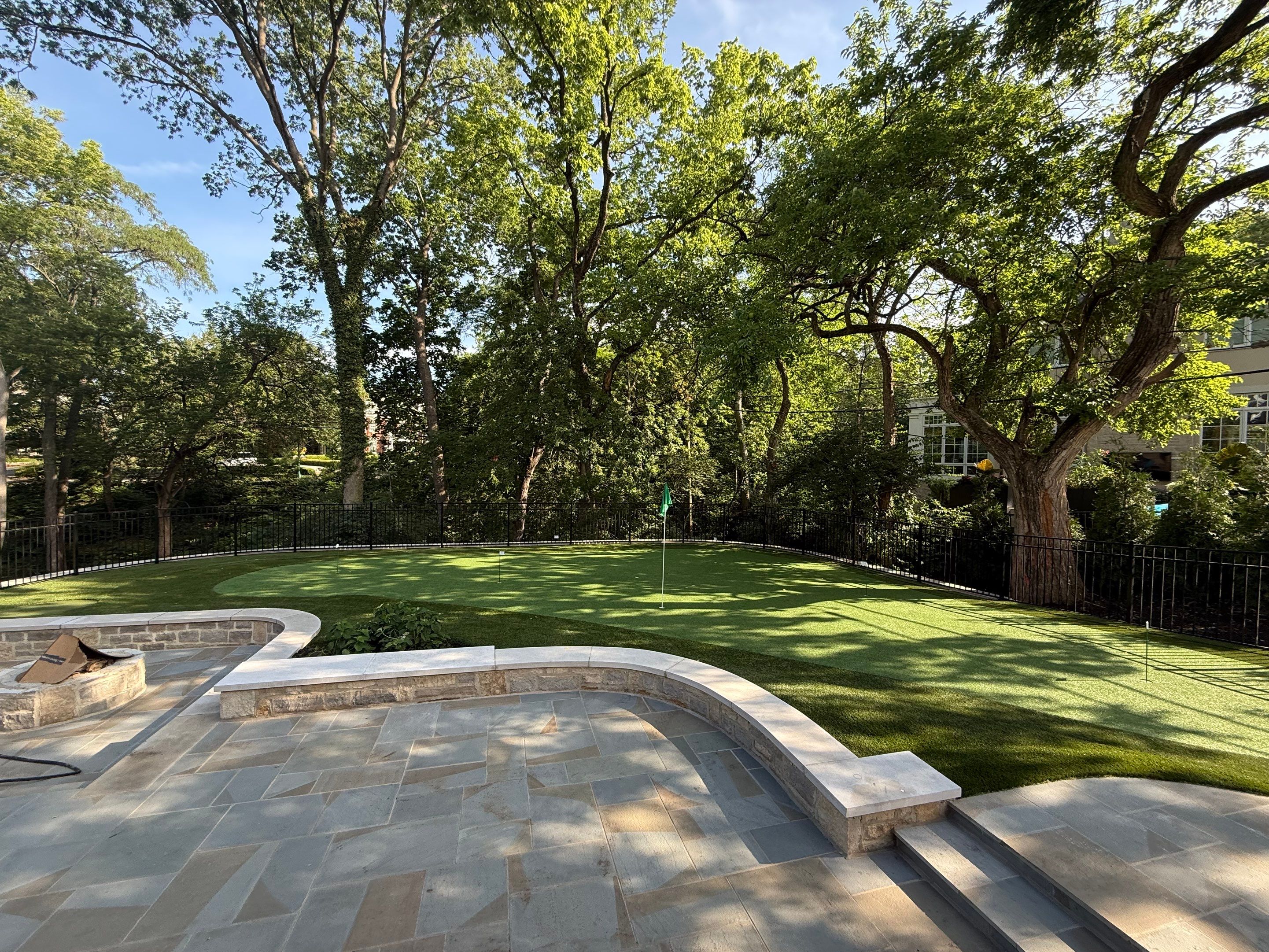 Residential Luxury Golf Green in Upper Arlington, OH by Southwest Greens Midwest
