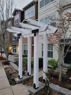 Pergola and Fencing Structural Reinforcement in Happy Valley by American Made Construction