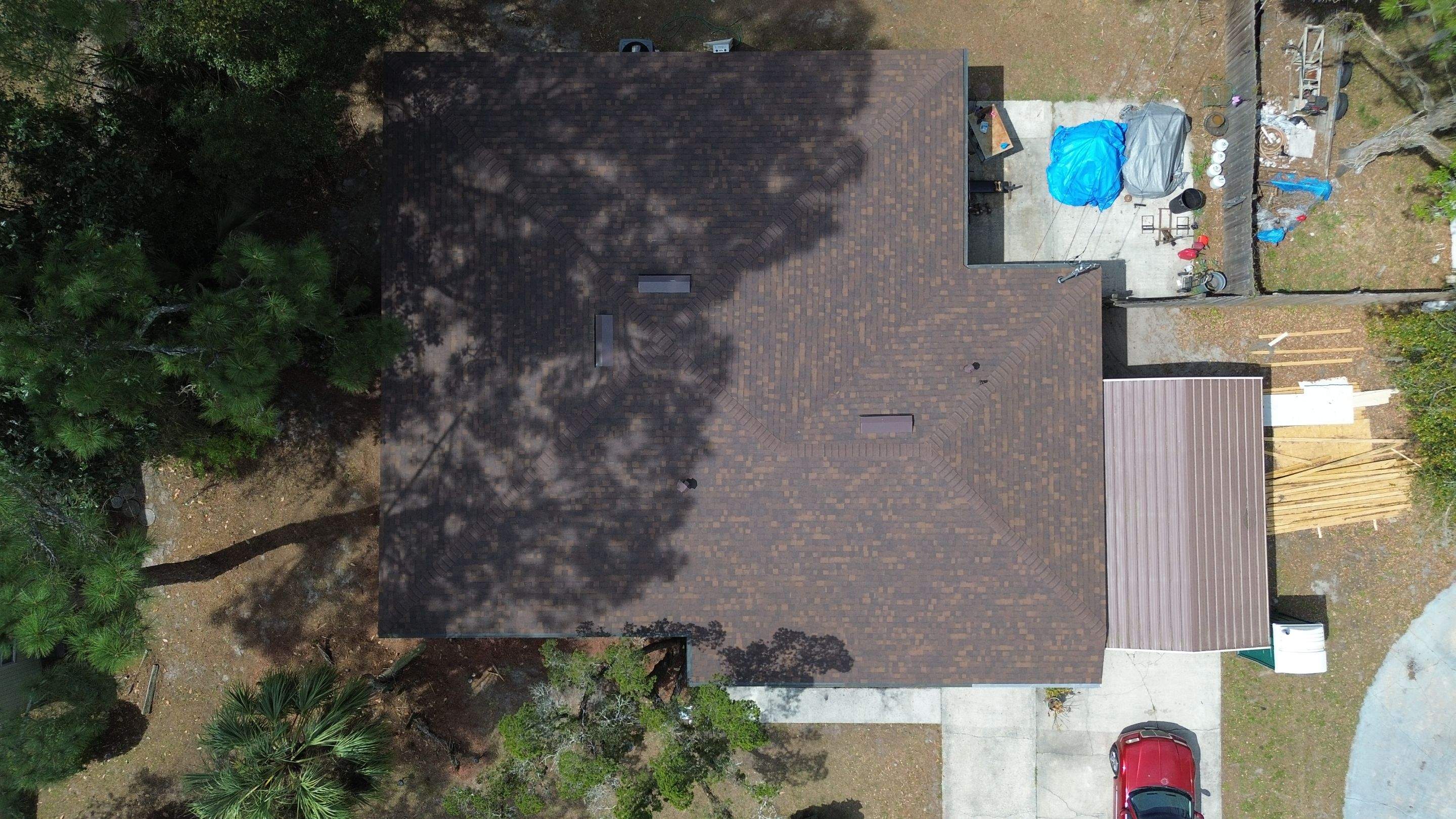 New shingle reroof in Gainesville, FL by Brehm Roofing