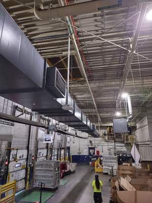 Structured cabling installation by CimaSolutions