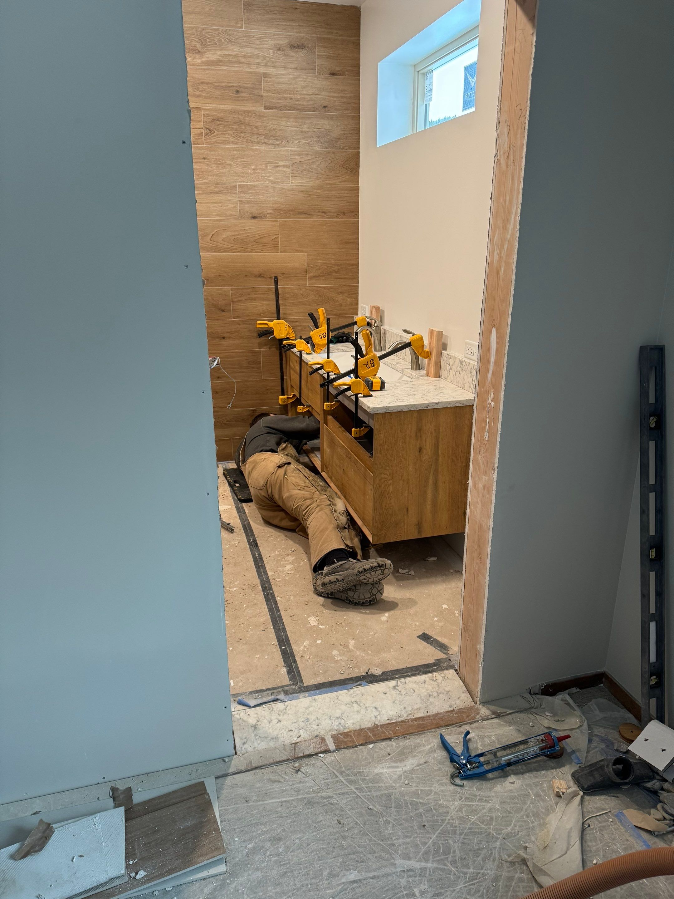 Renovation Project in Big Sky by Blue Room Construction LLC