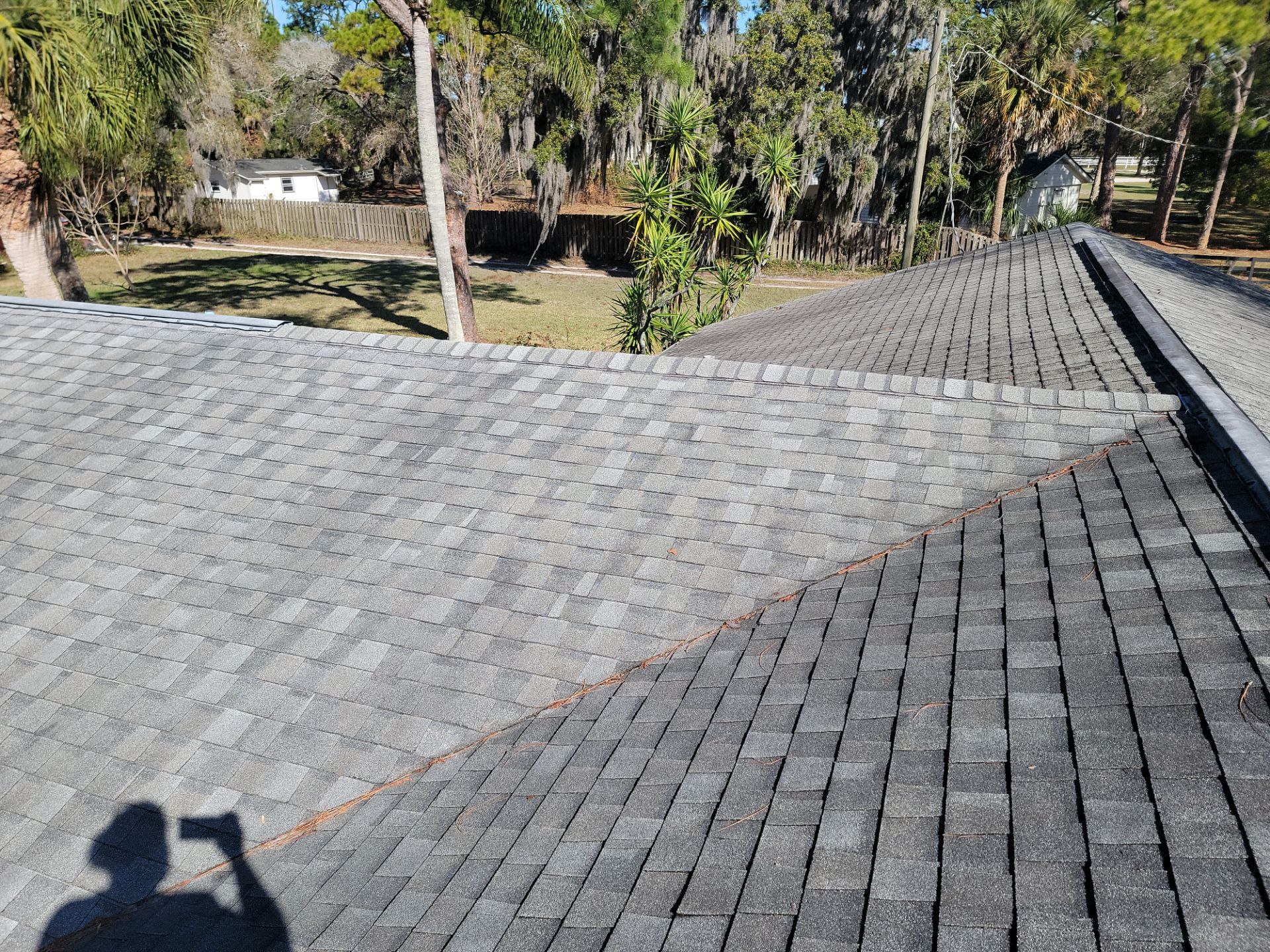 Roof Replacement with Architectural Shingles and Chimney Repair in Cocoa by Wiedmann Construction & Roofing