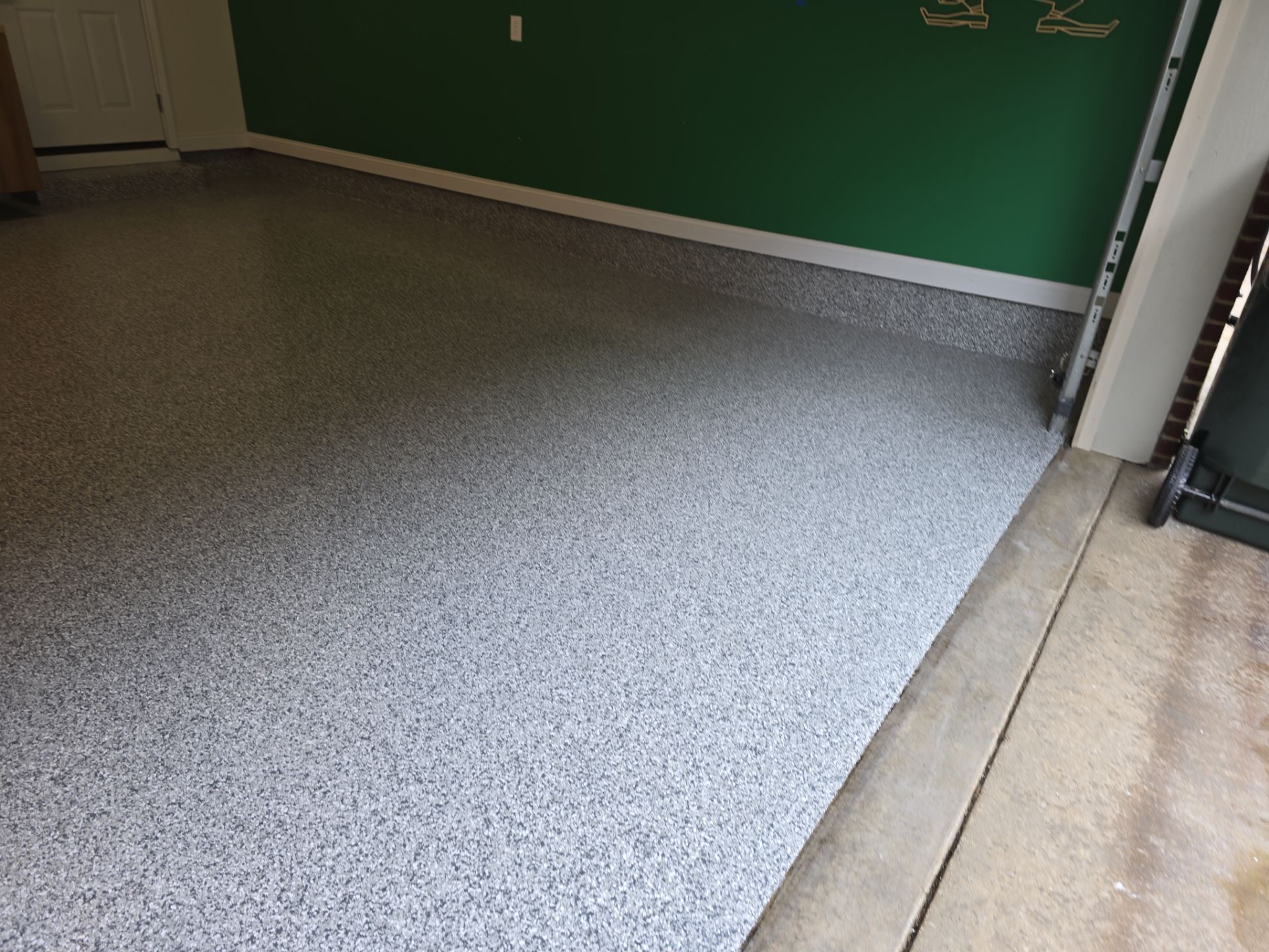 Slate Stone Floor Coating in South Bend! by Innovative Spaces / Innovative Concrete Coatings