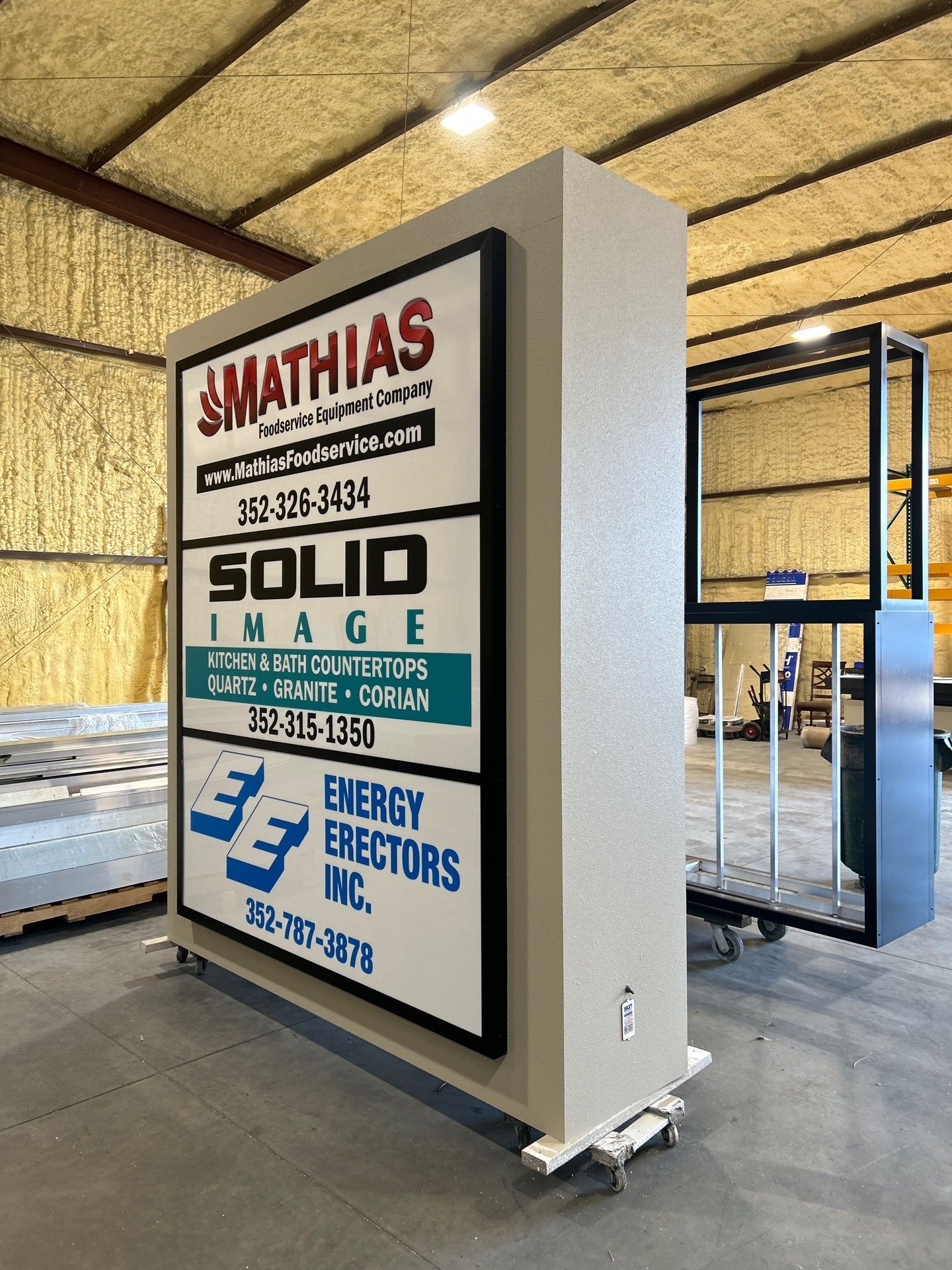 Mathias Multi-tenant Monument  by SignCrafters